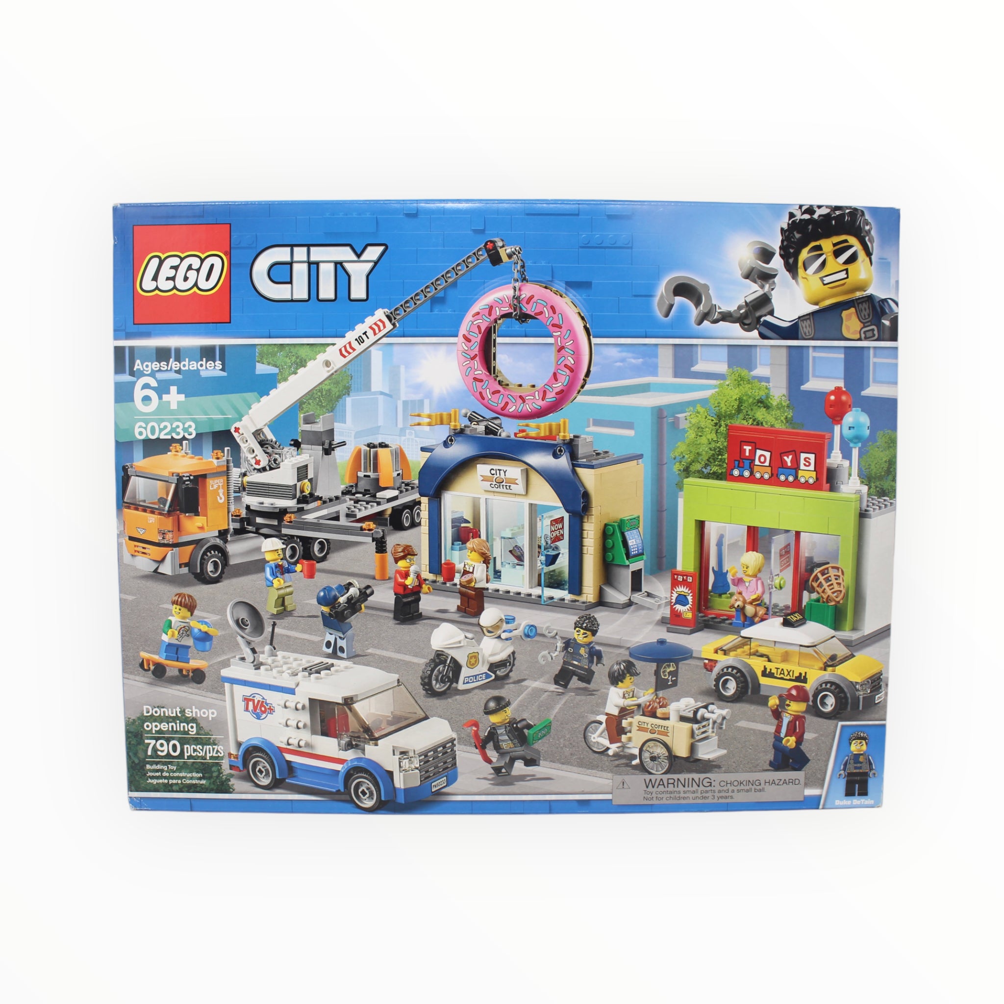 Retired Set 60233 City Donut shop opening