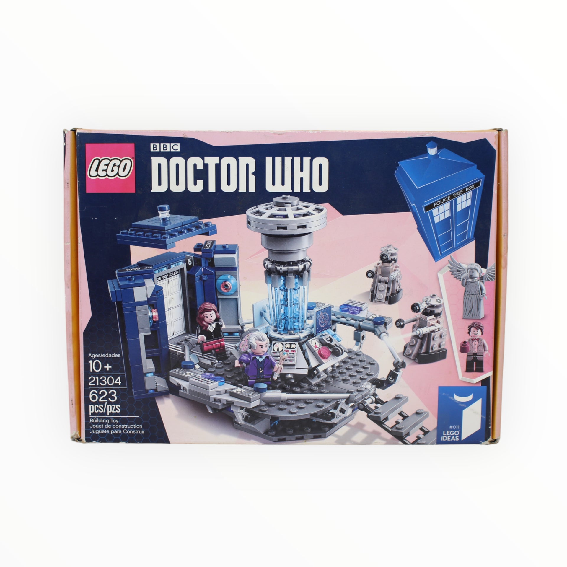 Certified Used Set 21304 LEGO Ideas Doctor Who (damaged box), image size:1920x1920