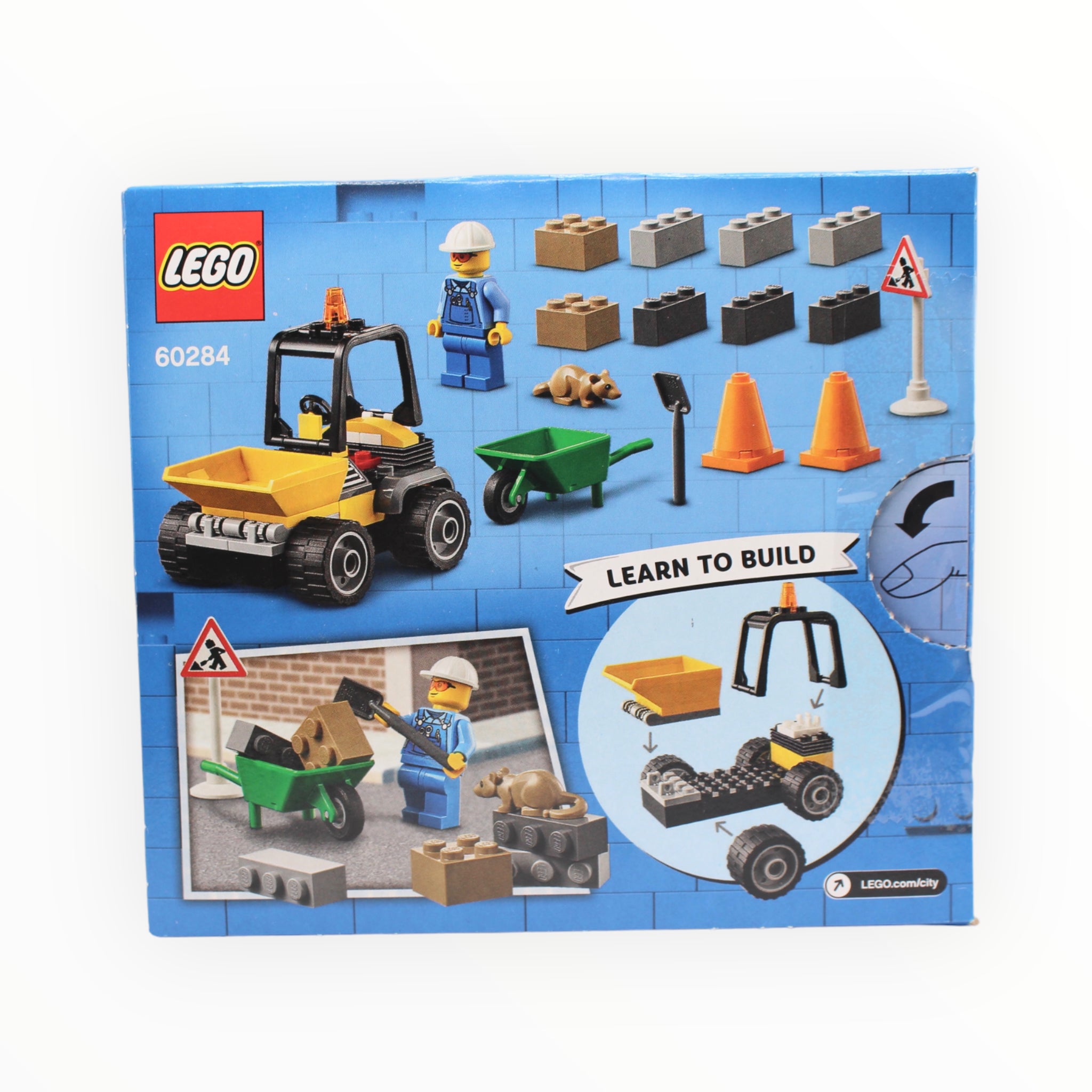 Certified Used Set 60284 City Roadwork Truck