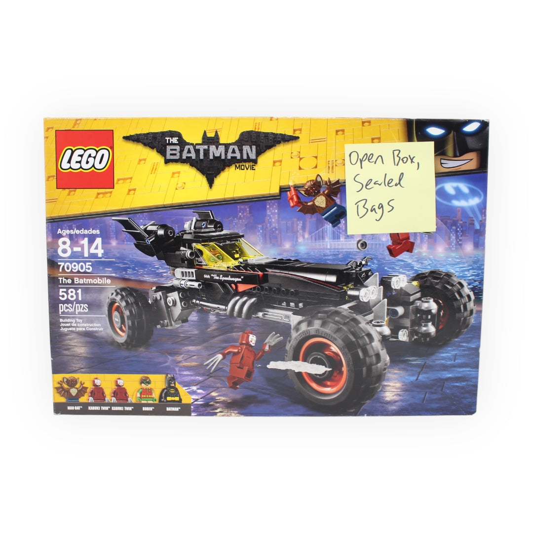 Certified Used Set 70905 The LEGO Batman Movie The Batmobile (open box, sealed bags)