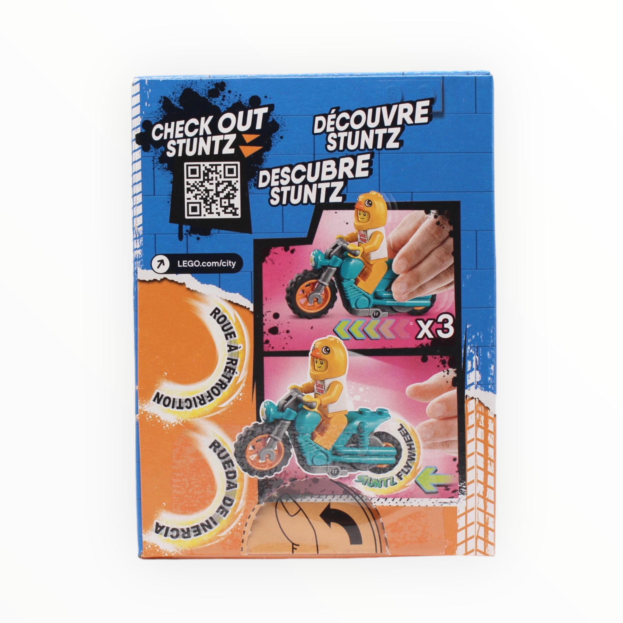 Certified Used Set 60310 Stuntz Chicken Stunt Bike