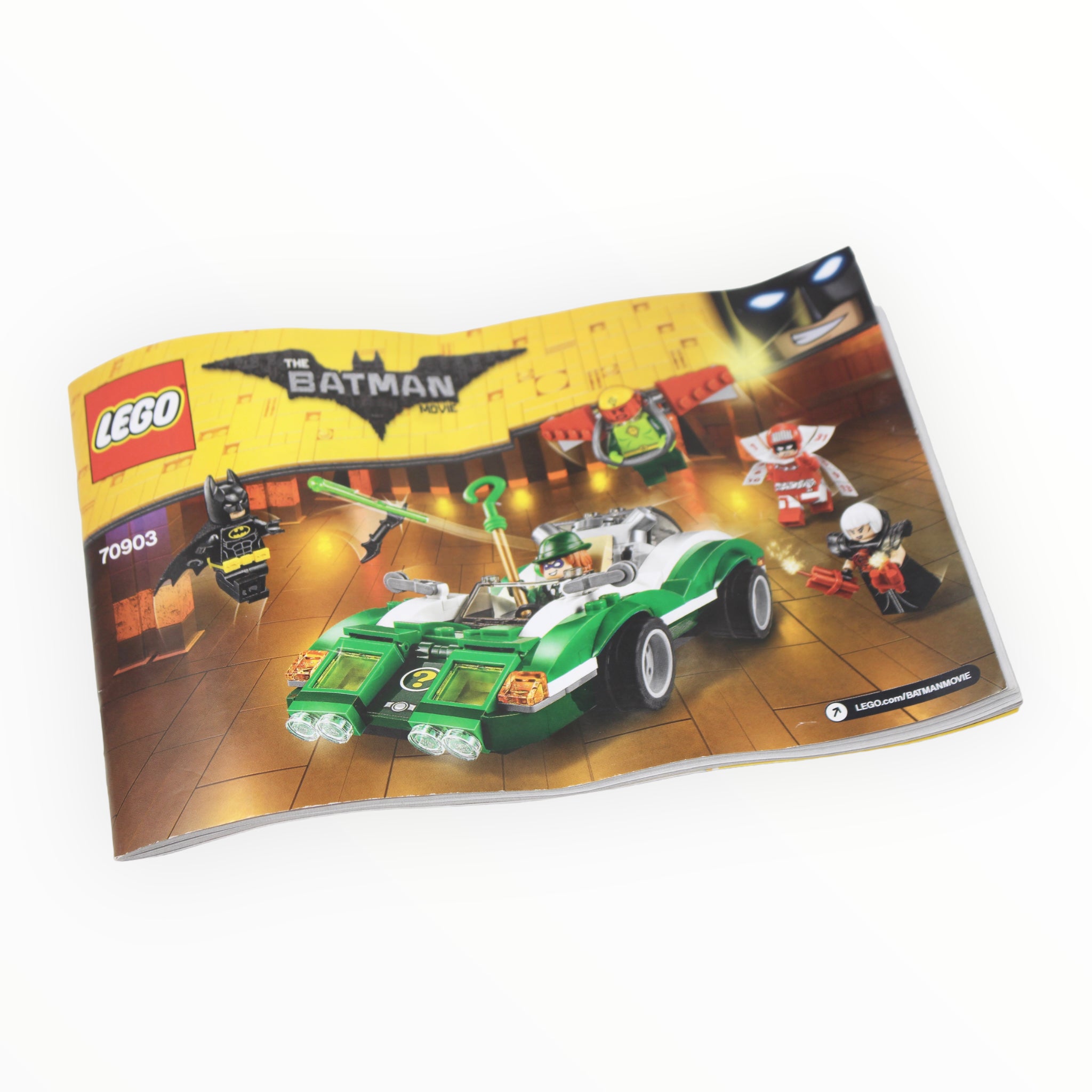 Used Set 70903 The LEGO Batman Movie The Riddler Riddle Racer