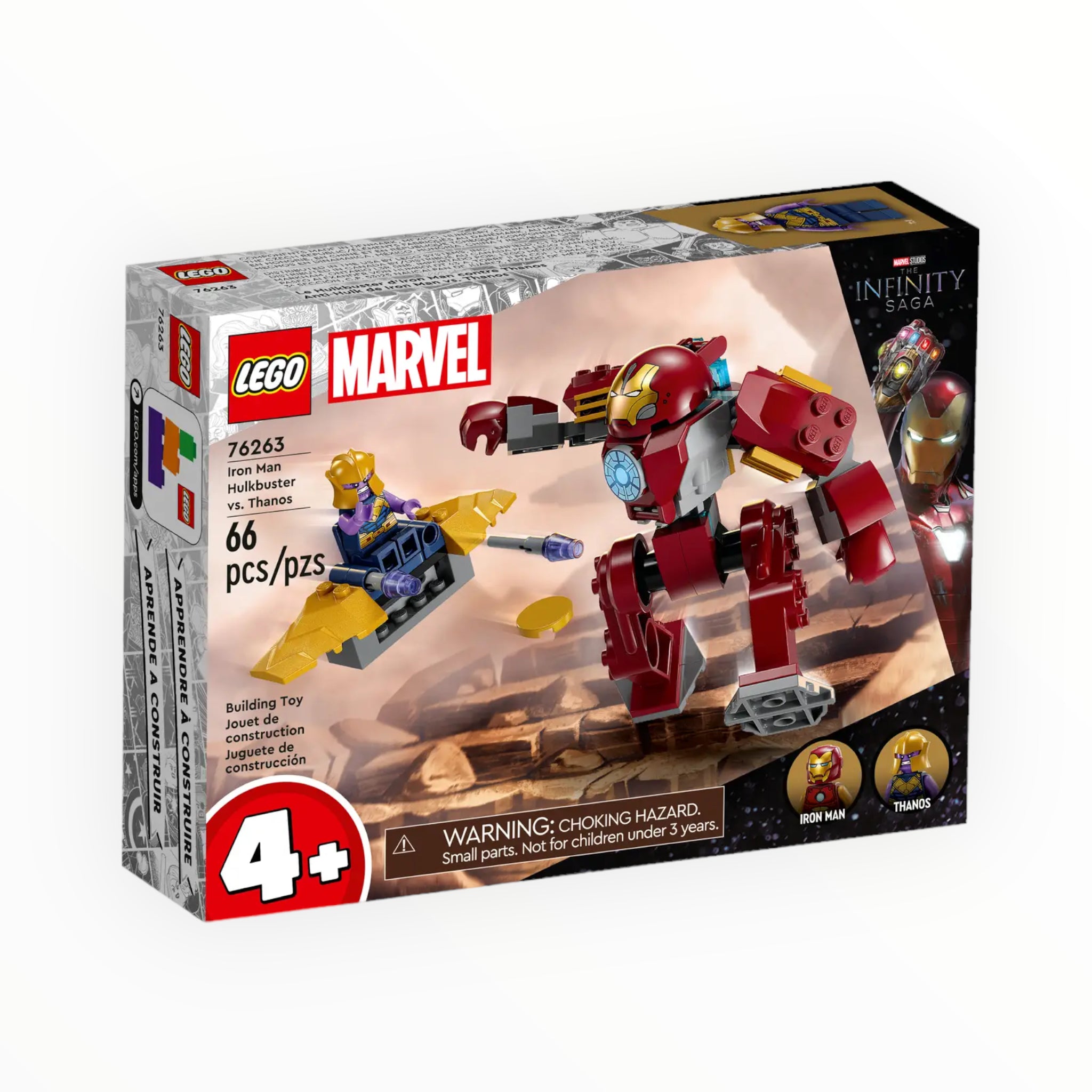 76263 Marvel Iron Man Hulkbuster vs. Thanos