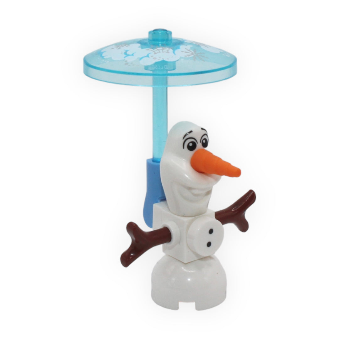 Olaf (brick-built, buttons, backpack)