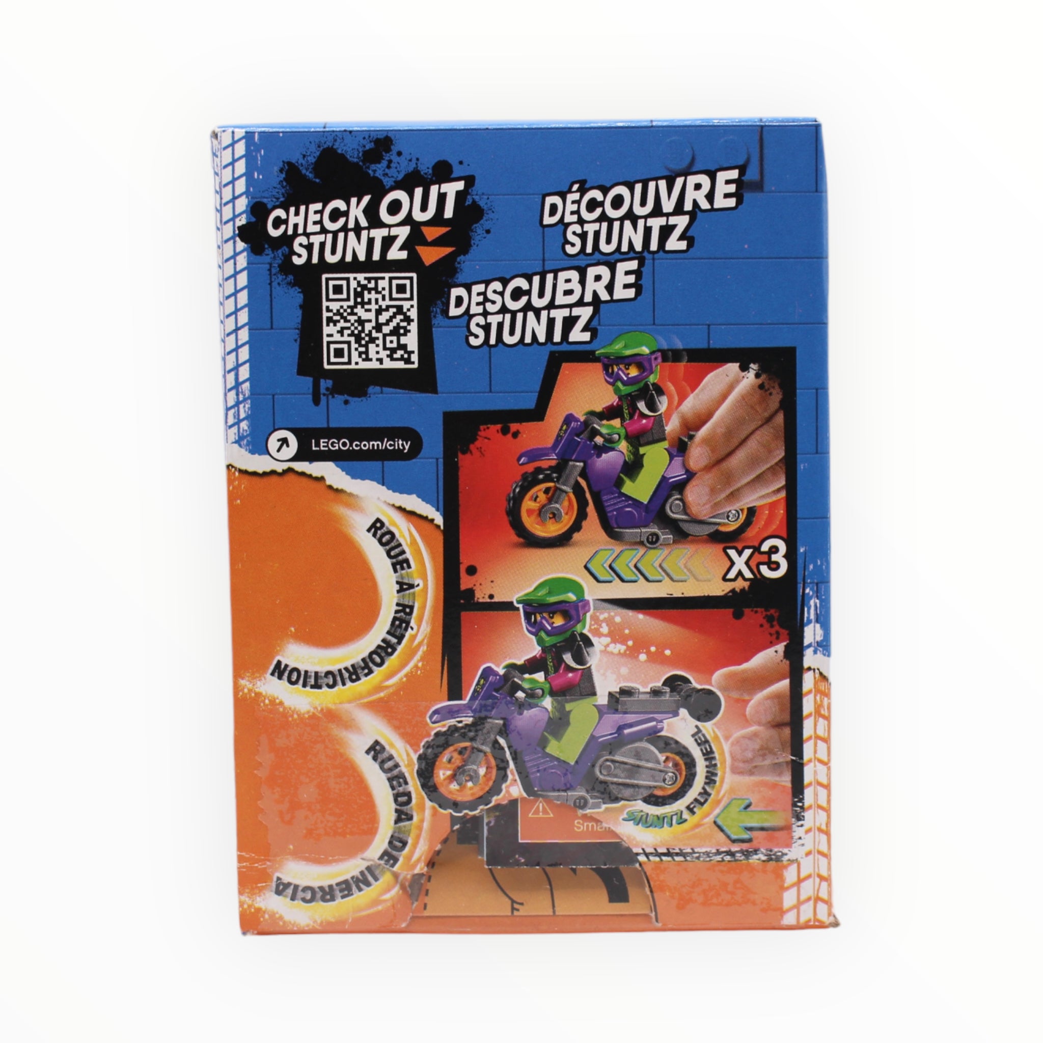 Certified Used Set 60296 Stuntz Wheelie Stunt Bike