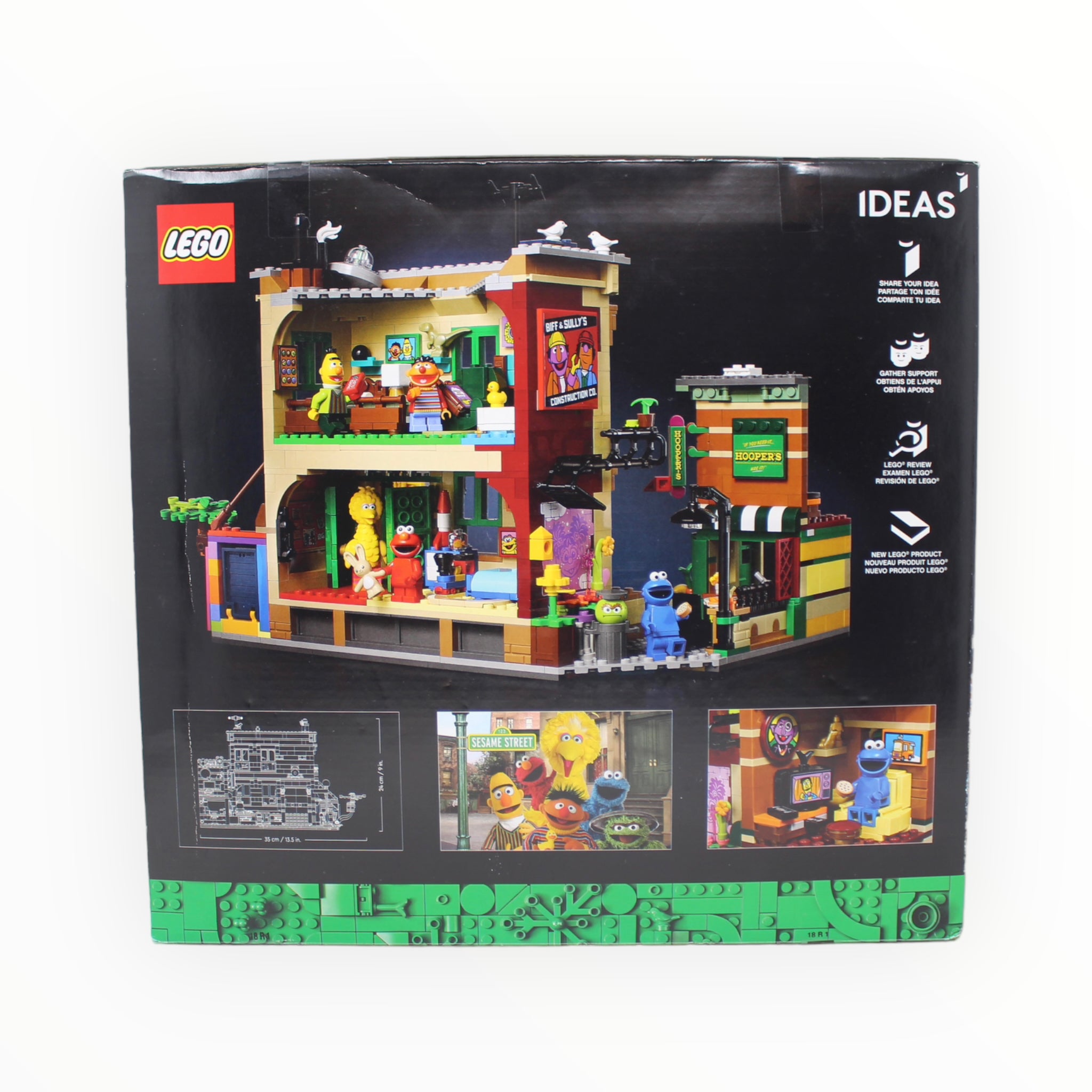 Retired Set 21324 LEGO Ideas 123 Sesame Street