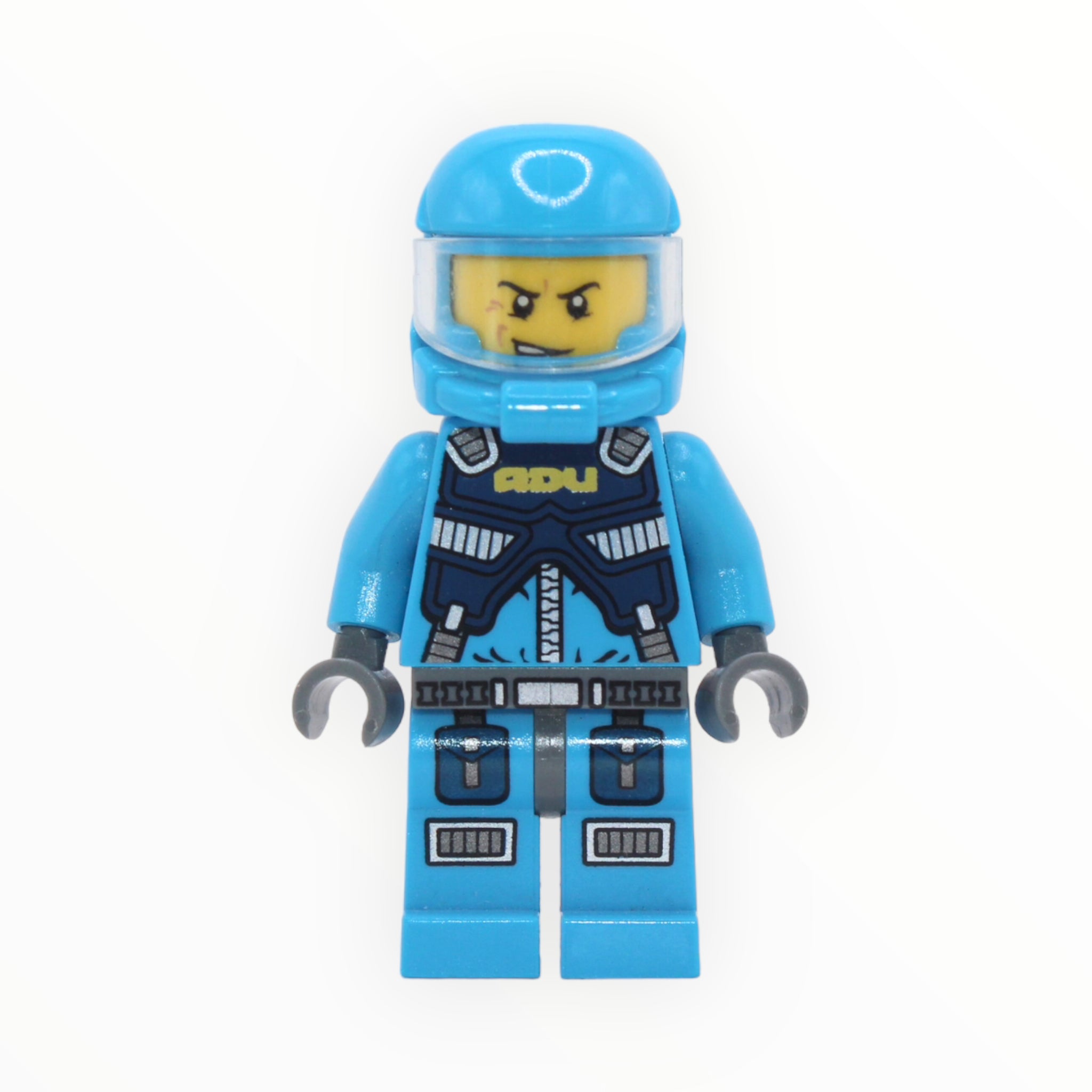 Alien Defense Unit Soldier 2 (dark bluish gray hips)