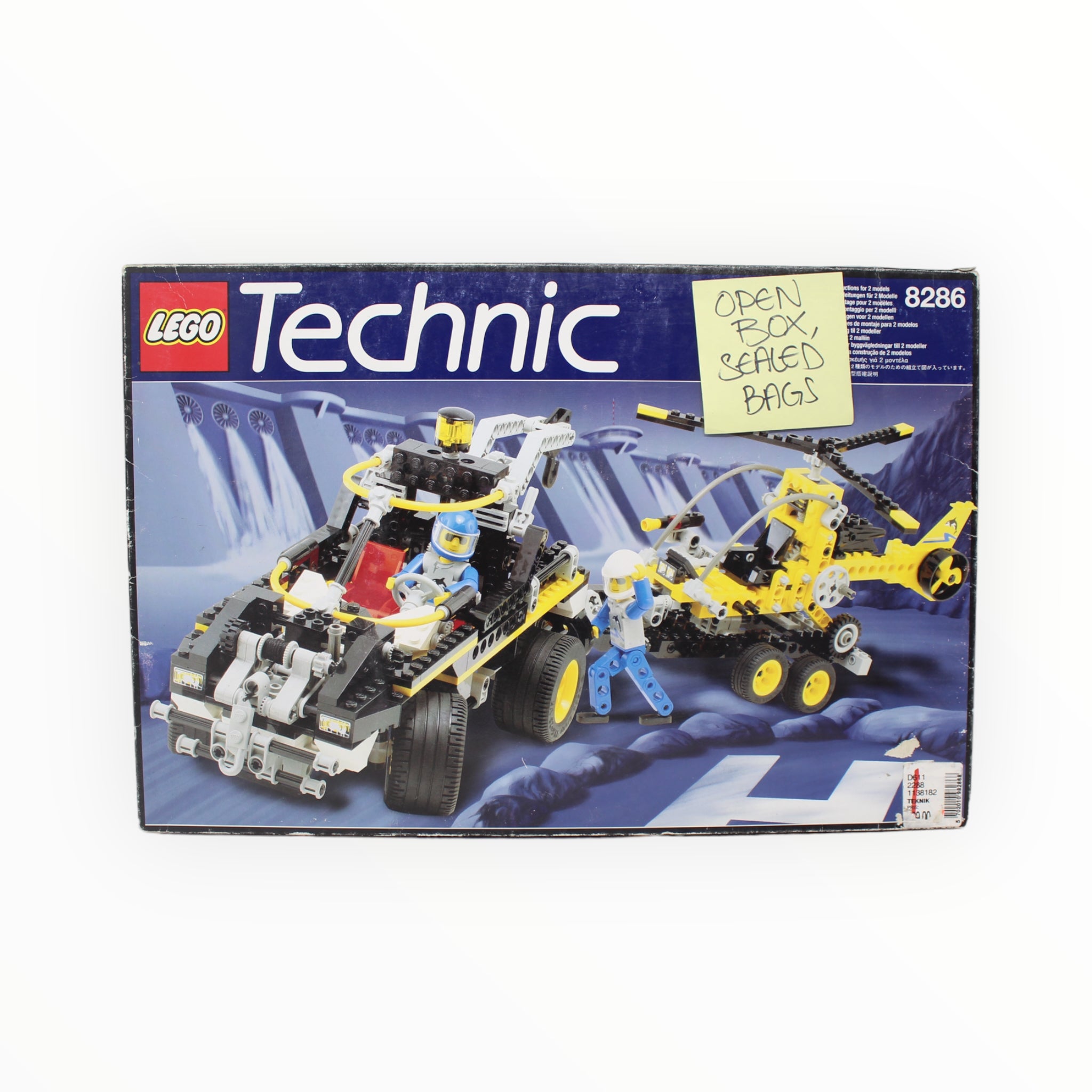 Certified Used Set 8286 Technic 3-in-1 Car (open box, sealed bags)
