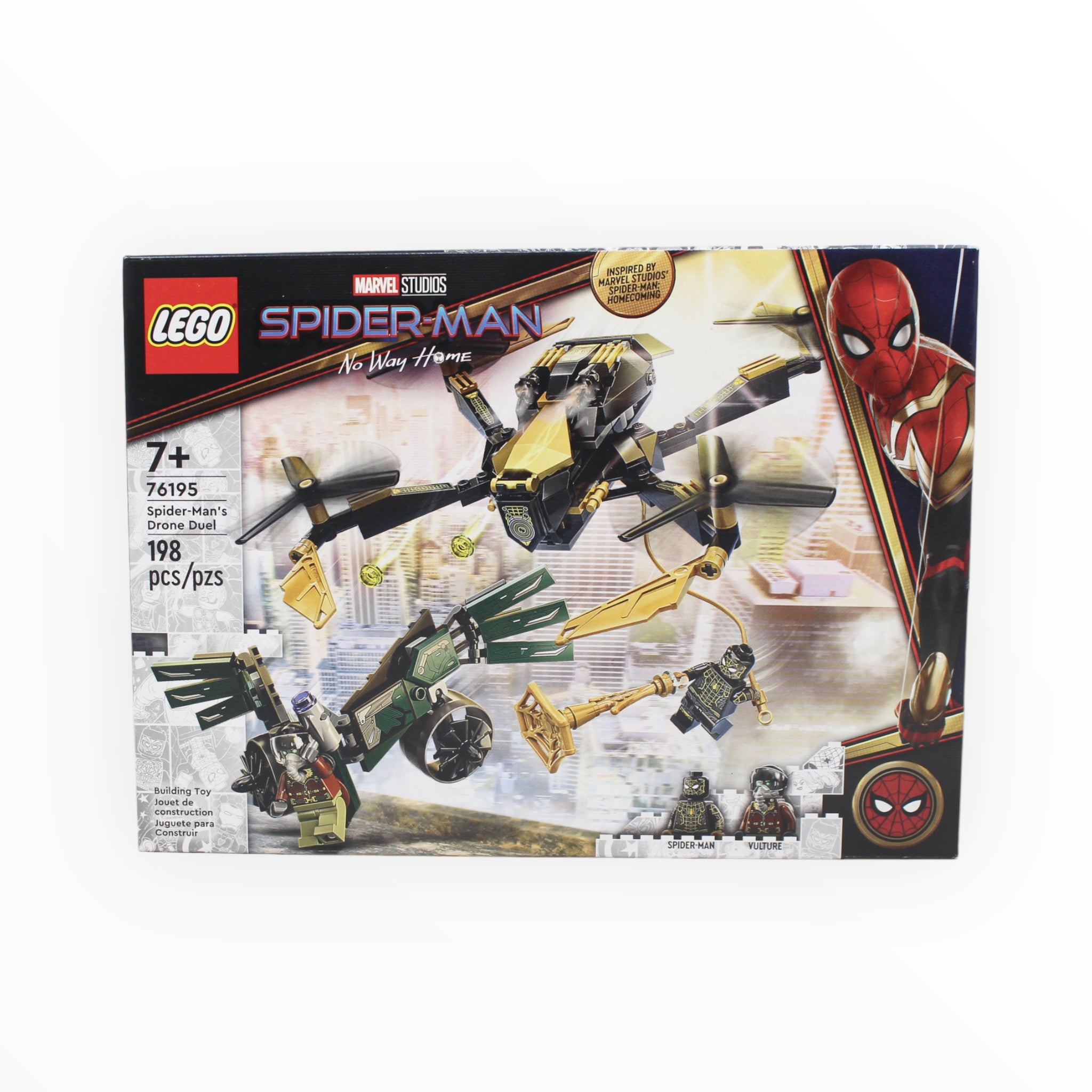 Retired Set 76195 Marvel Studios Spider-Man’s Drone Duel
