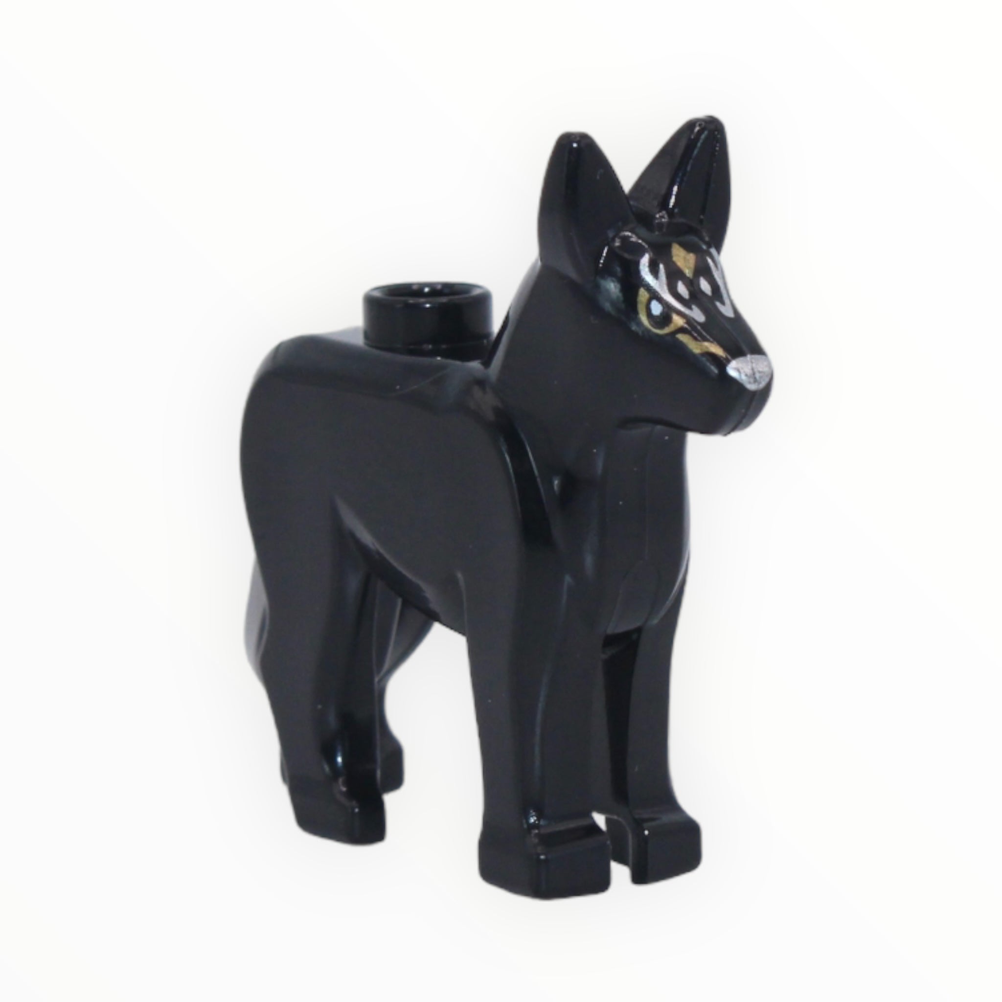 Celestial Dog (black with gold and silver markings, Monkie Kid)