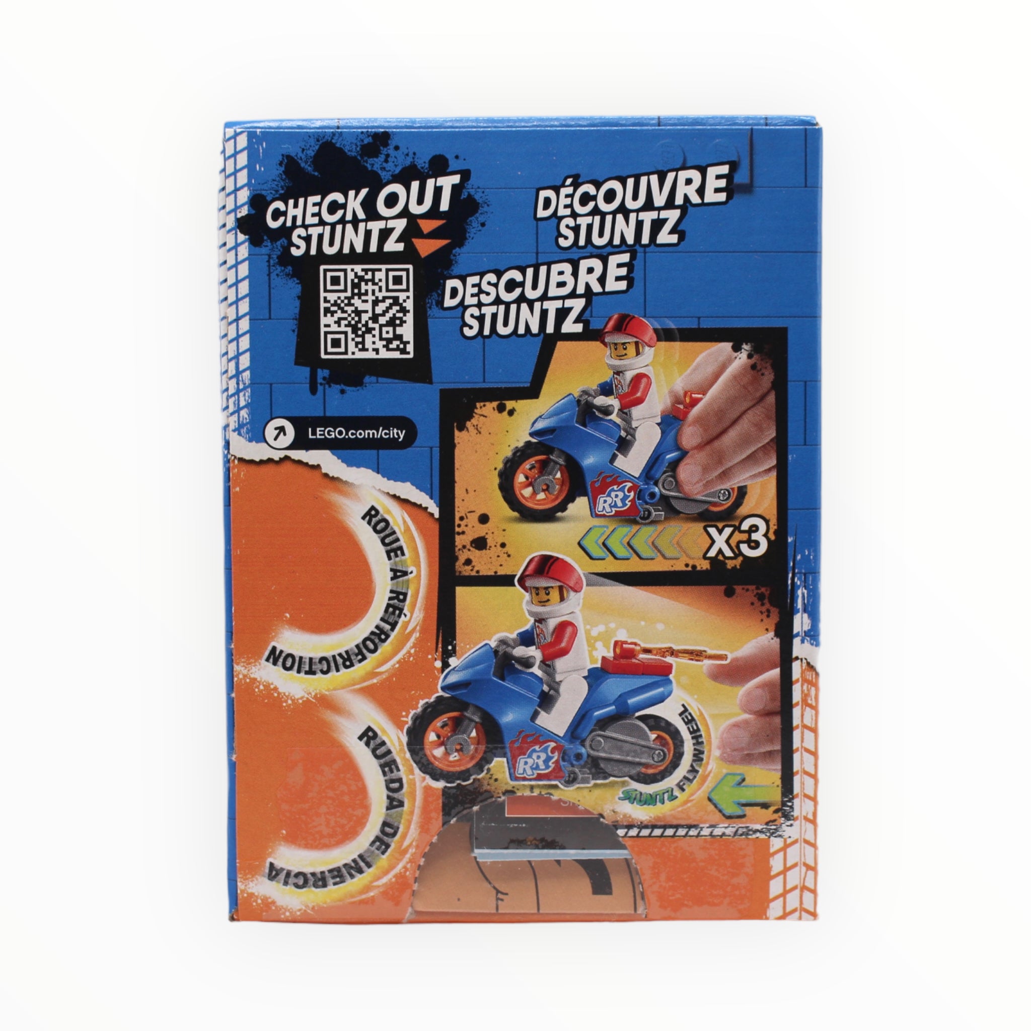 Certified Used Set 60298 Stuntz Rocket Stunt Bike