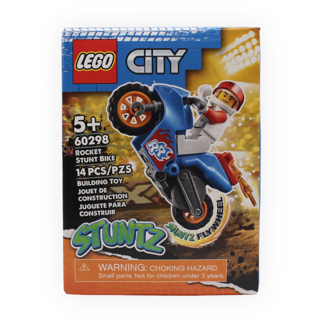 Retired 60298 City Rocket Stunt Bike