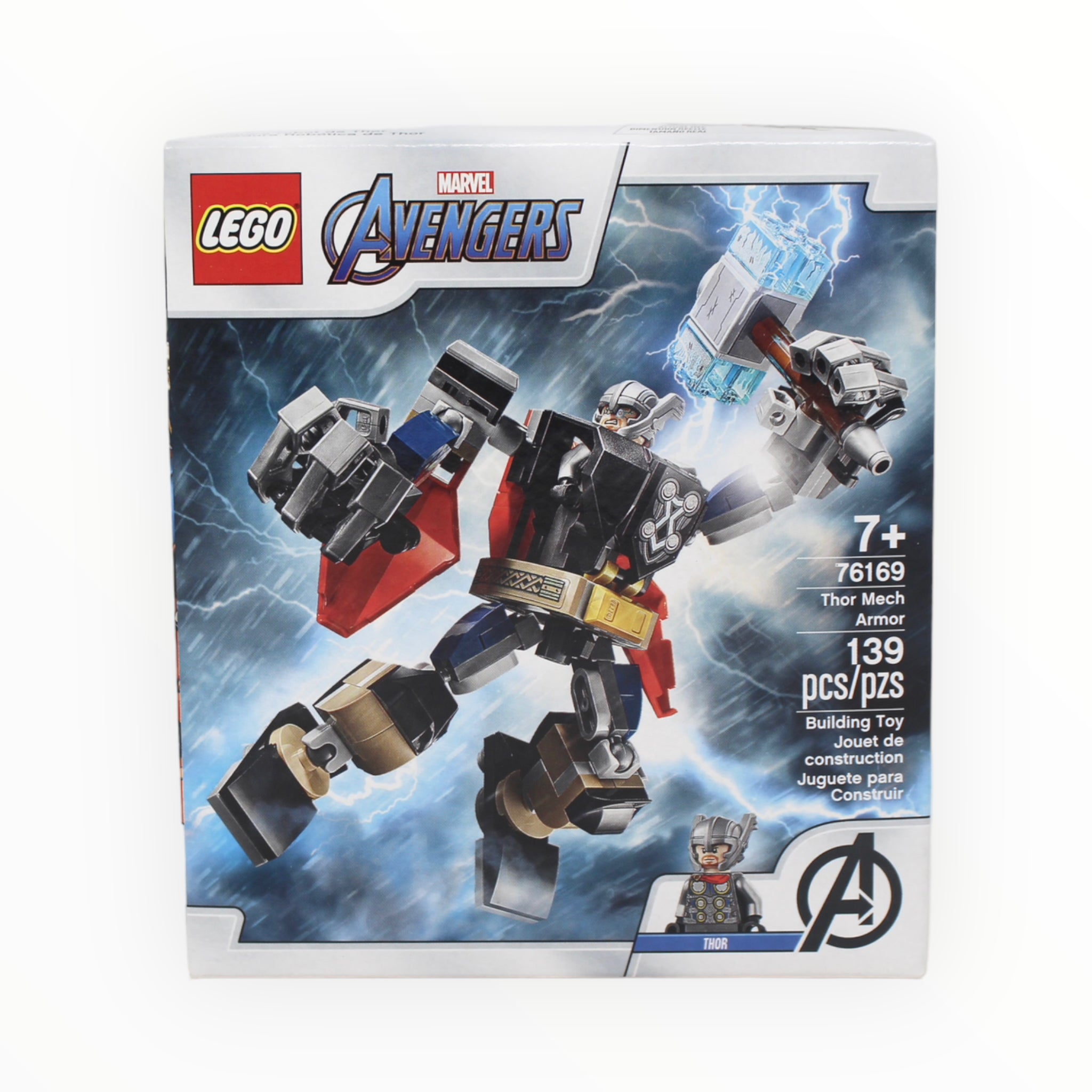 Retired Set 76169 Marvel Thor Mech Armor
