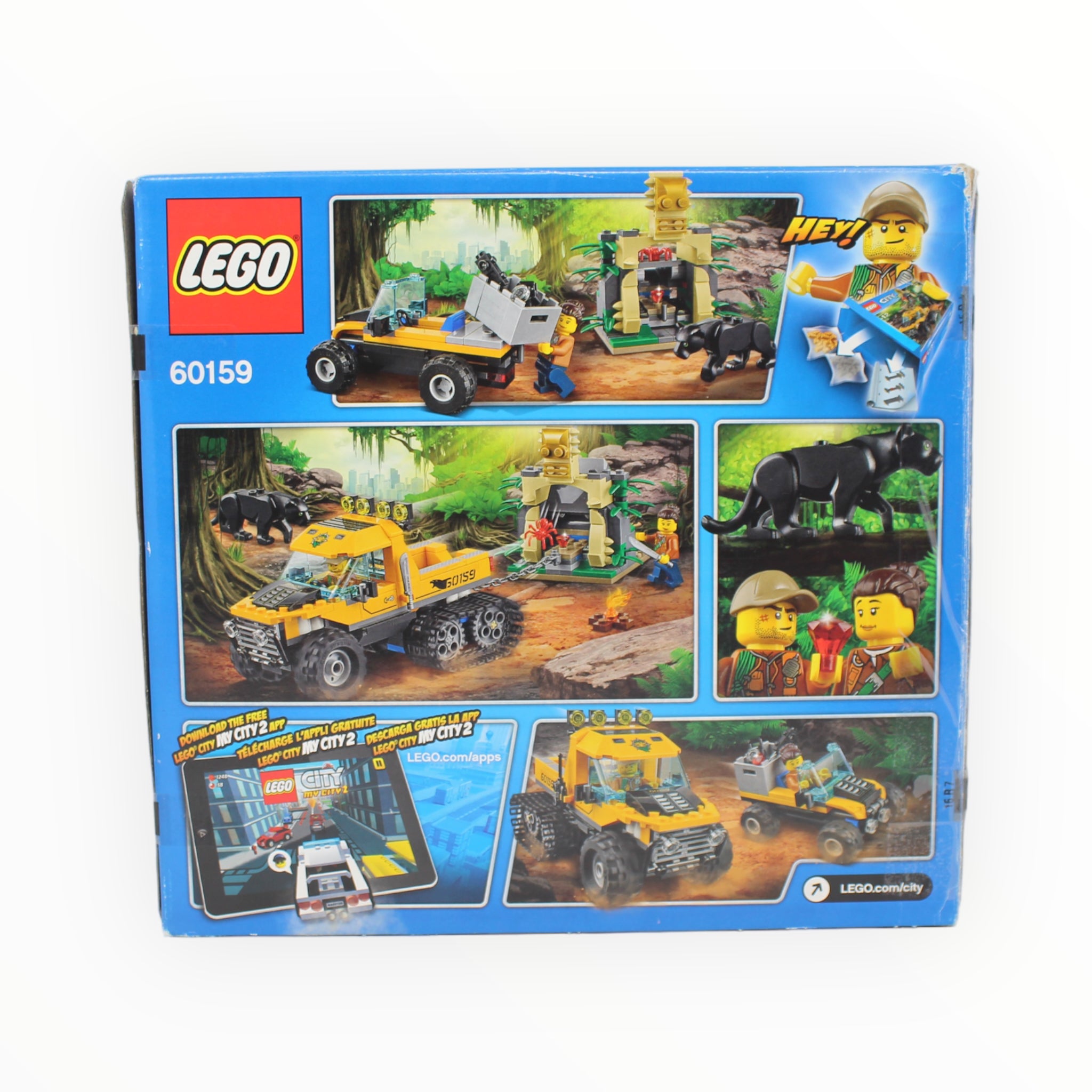 Certified Used Set 60159 City Jungle Halftrack Mission