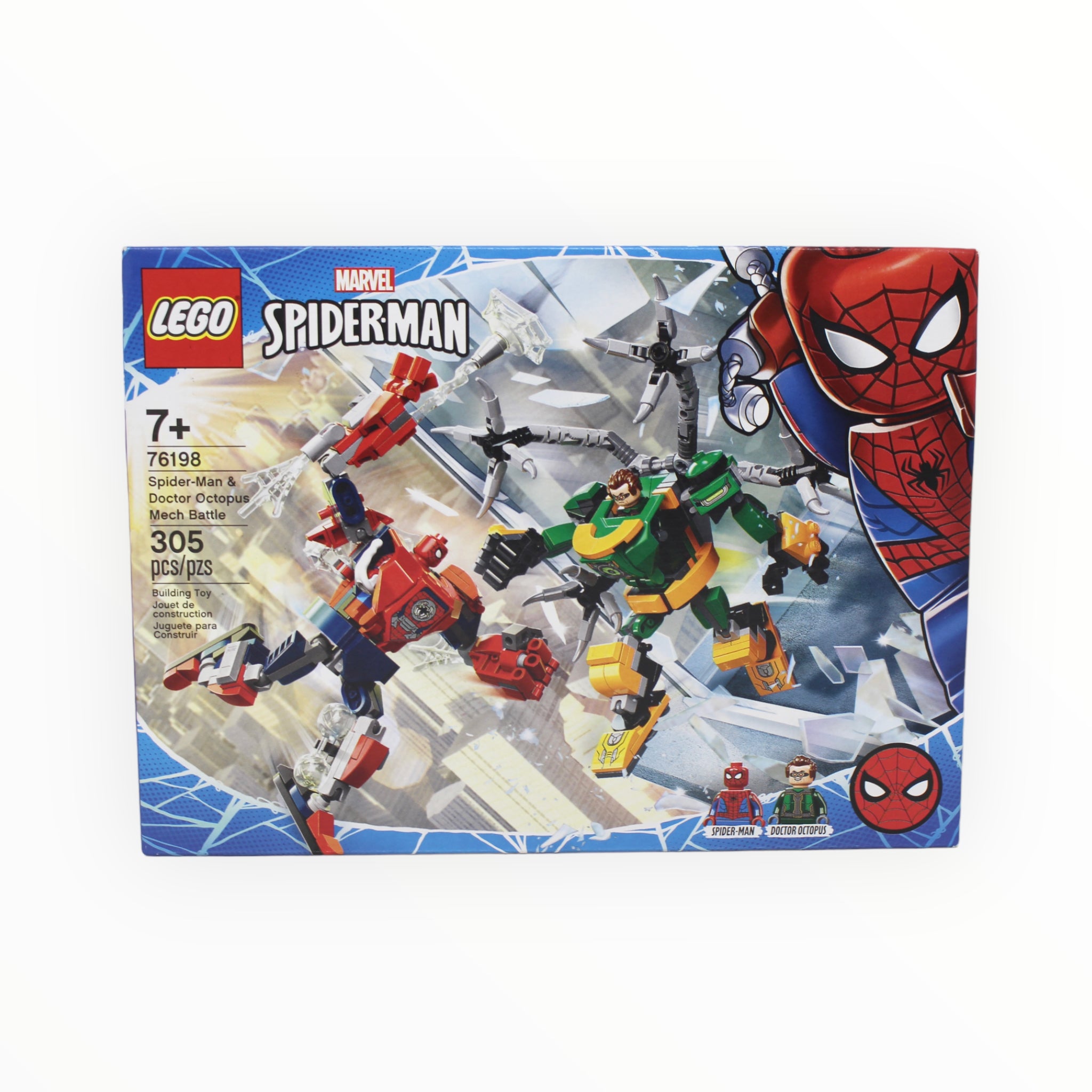 Retired Set 76198 Spider-Man & Doctor Octopus Mech Battle
