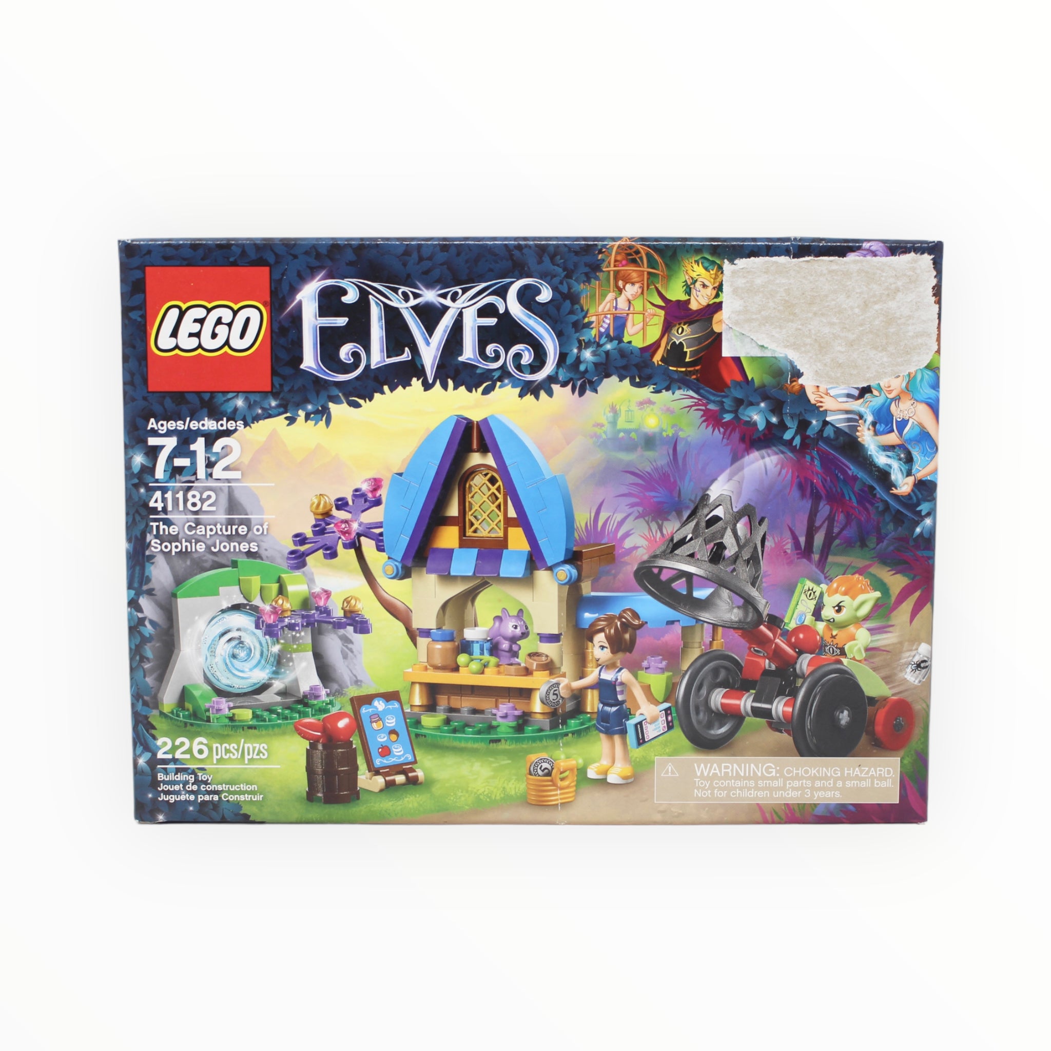 Retired Set 41182 Elves The Capture of Sophie Jones (damaged box)