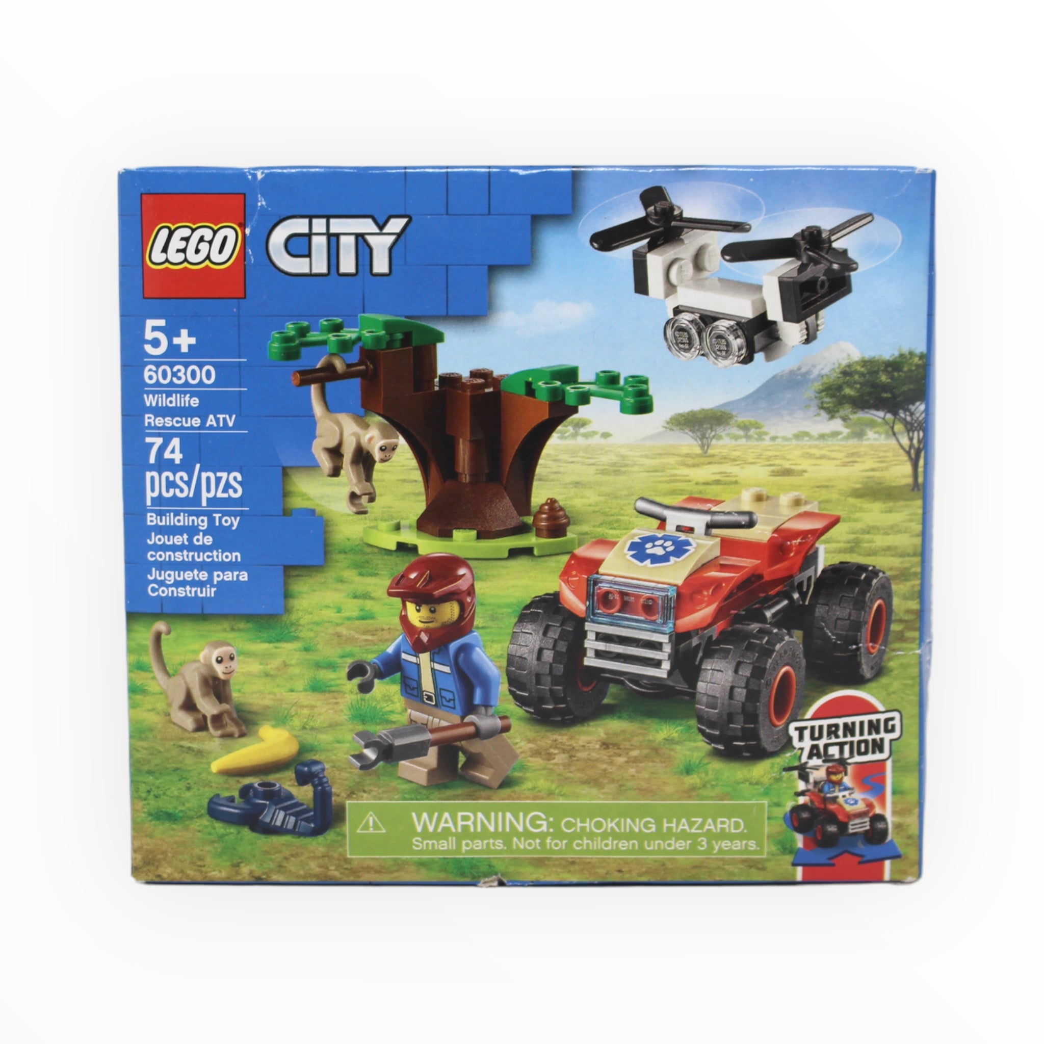 Retired Set 60300 City Wildlife Rescue ATV