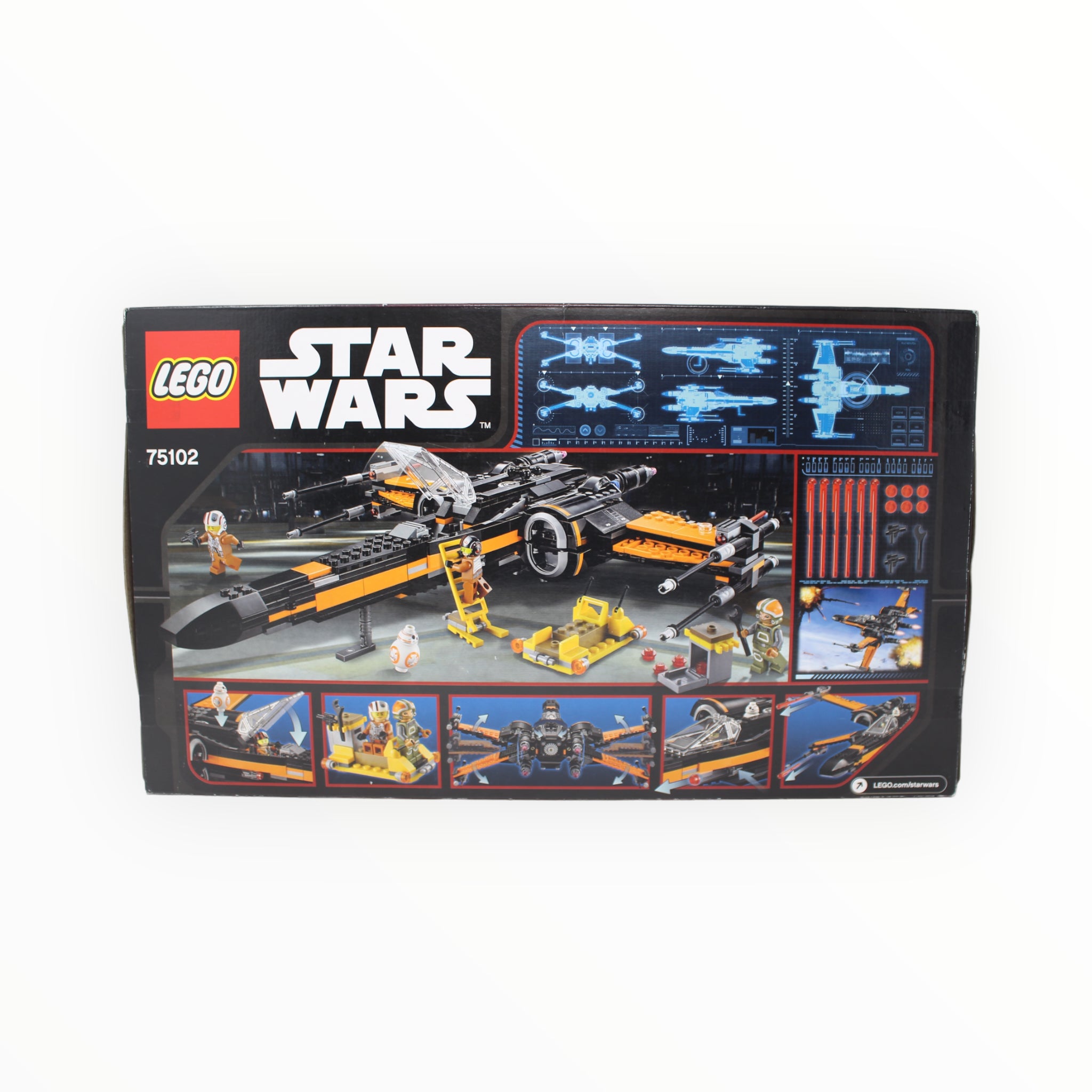 Retired Set 75102 Star Wars Poe’s X-Wing Fighter