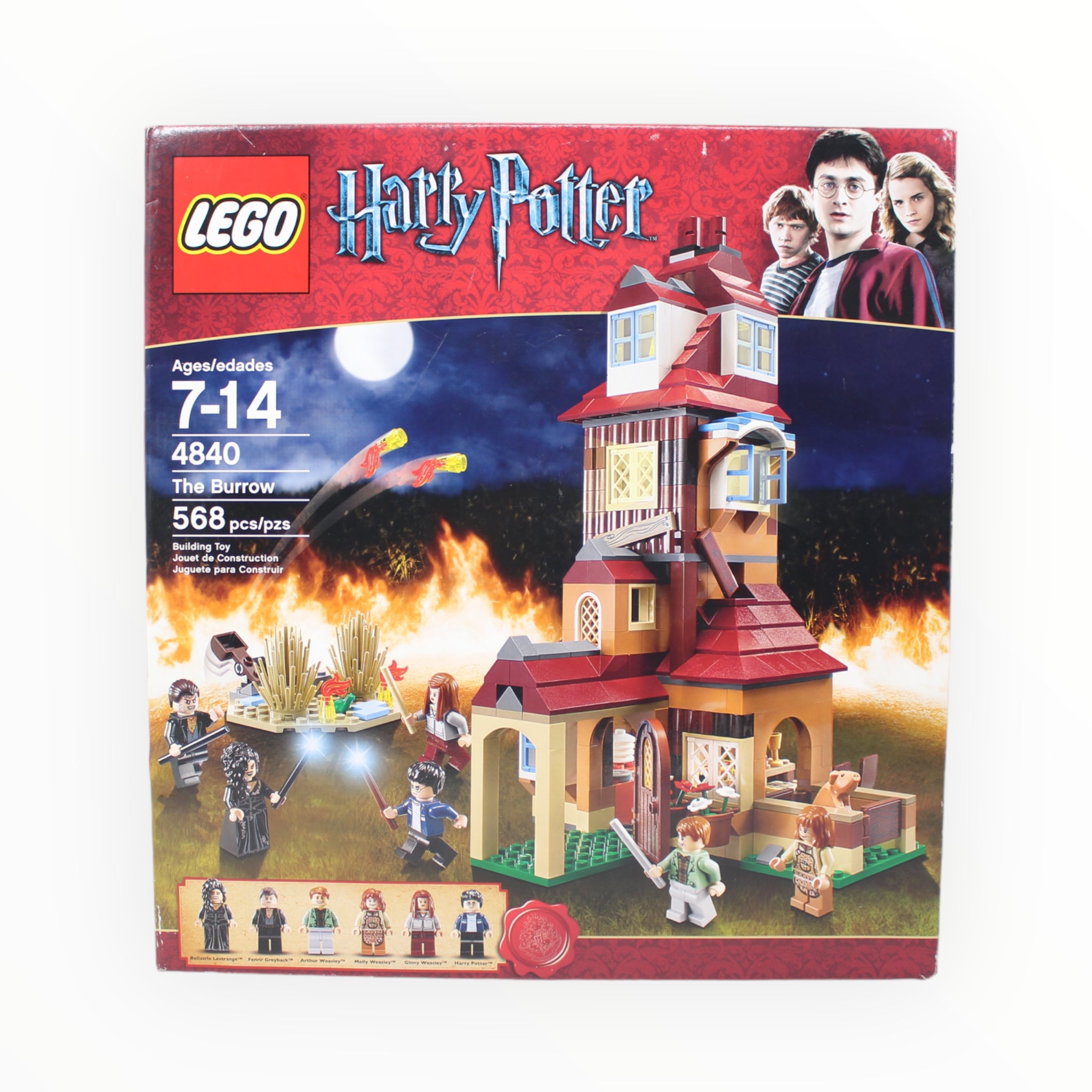 Certified Used Set 4840 Harry Potter The Burrow