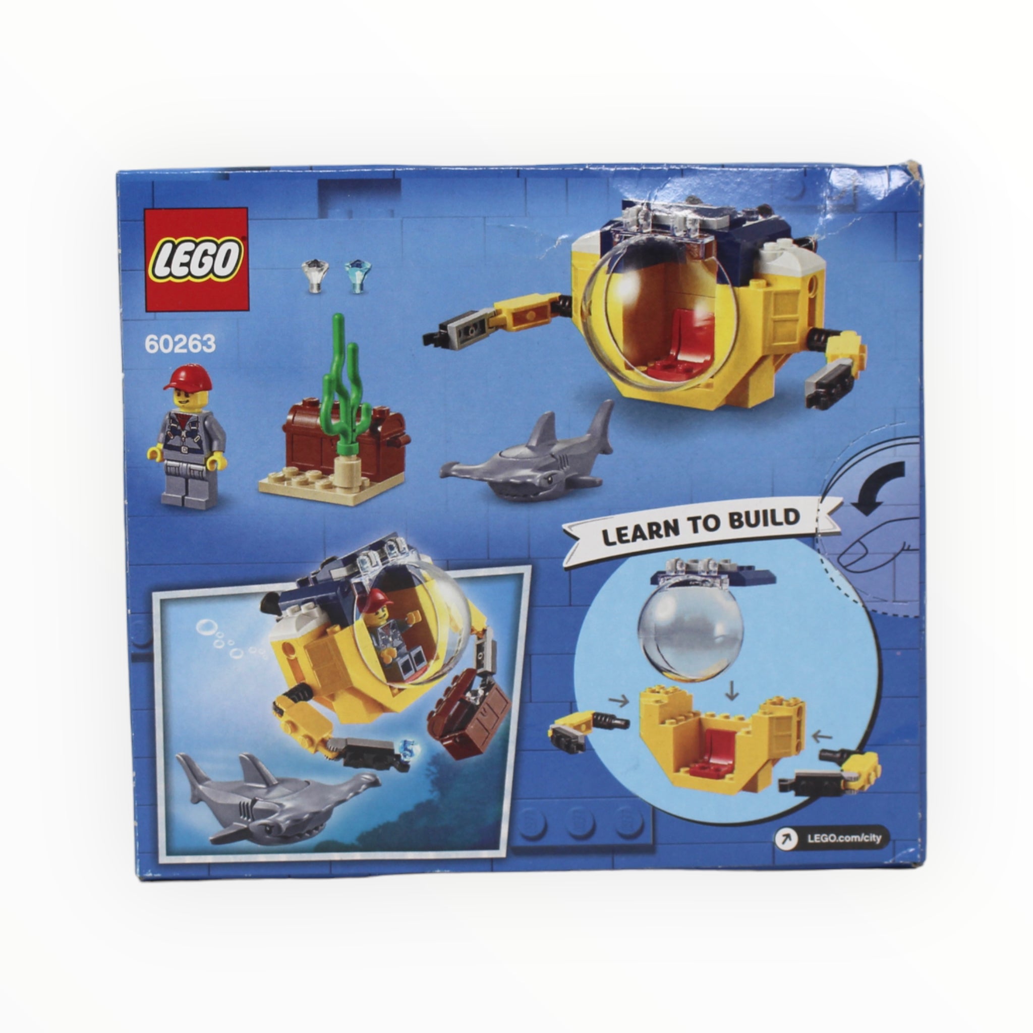 Retired Set 60263 City Ocean Mini-Submarine