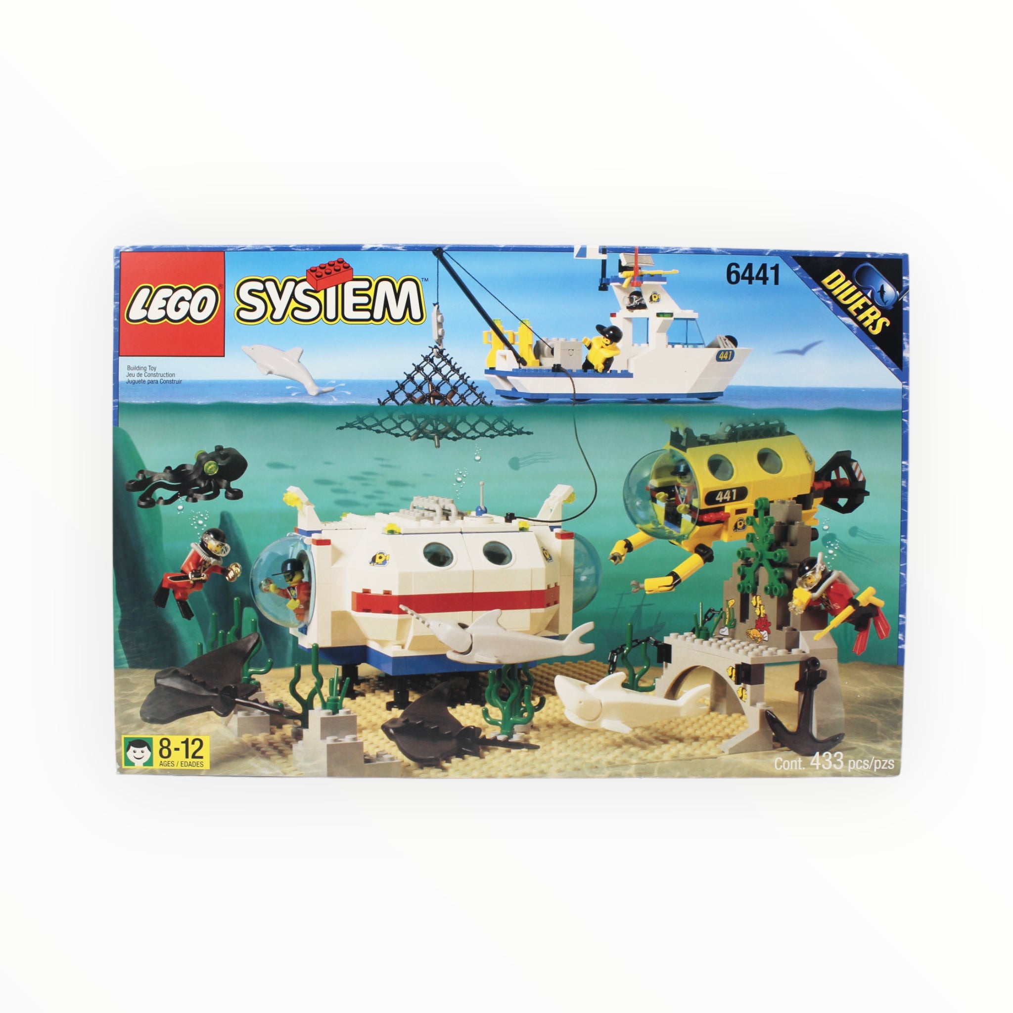 Certified Used Set 6441 Divers Deep Reef Refuge