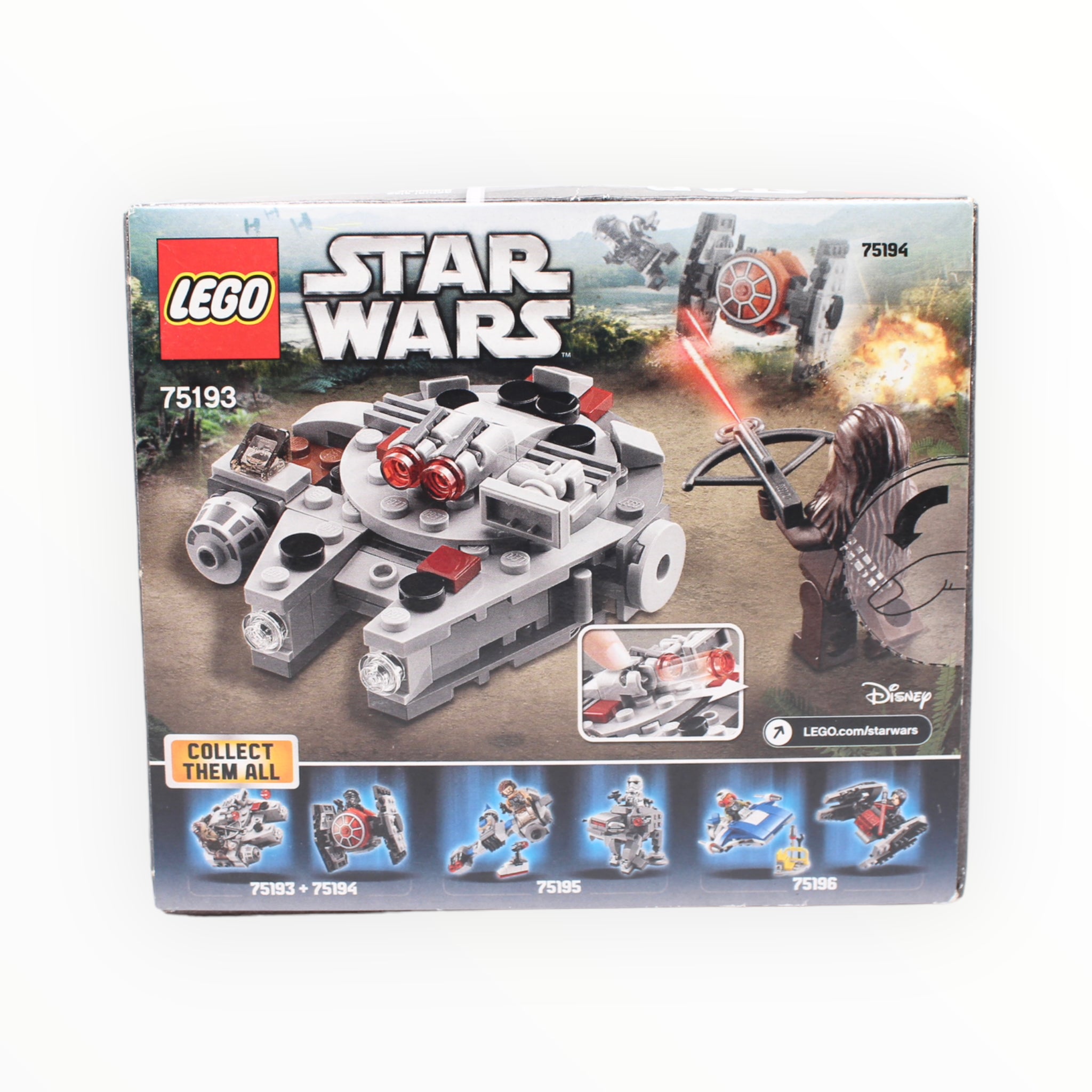 Retired Set 75193 Star Wars Millennium Falcon Microfighter (2018)