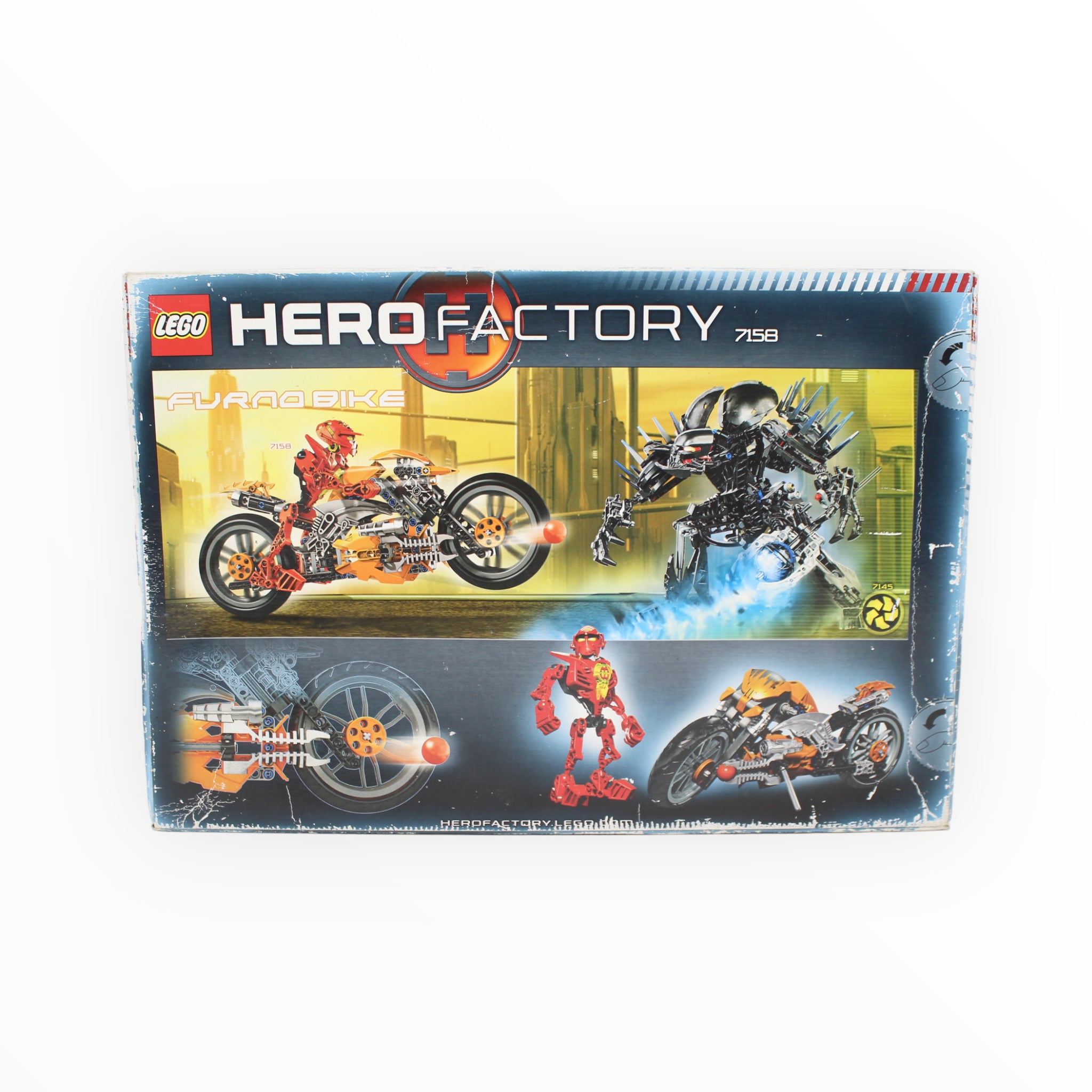 Retired Set 7158 Hero Factory Furno Bike