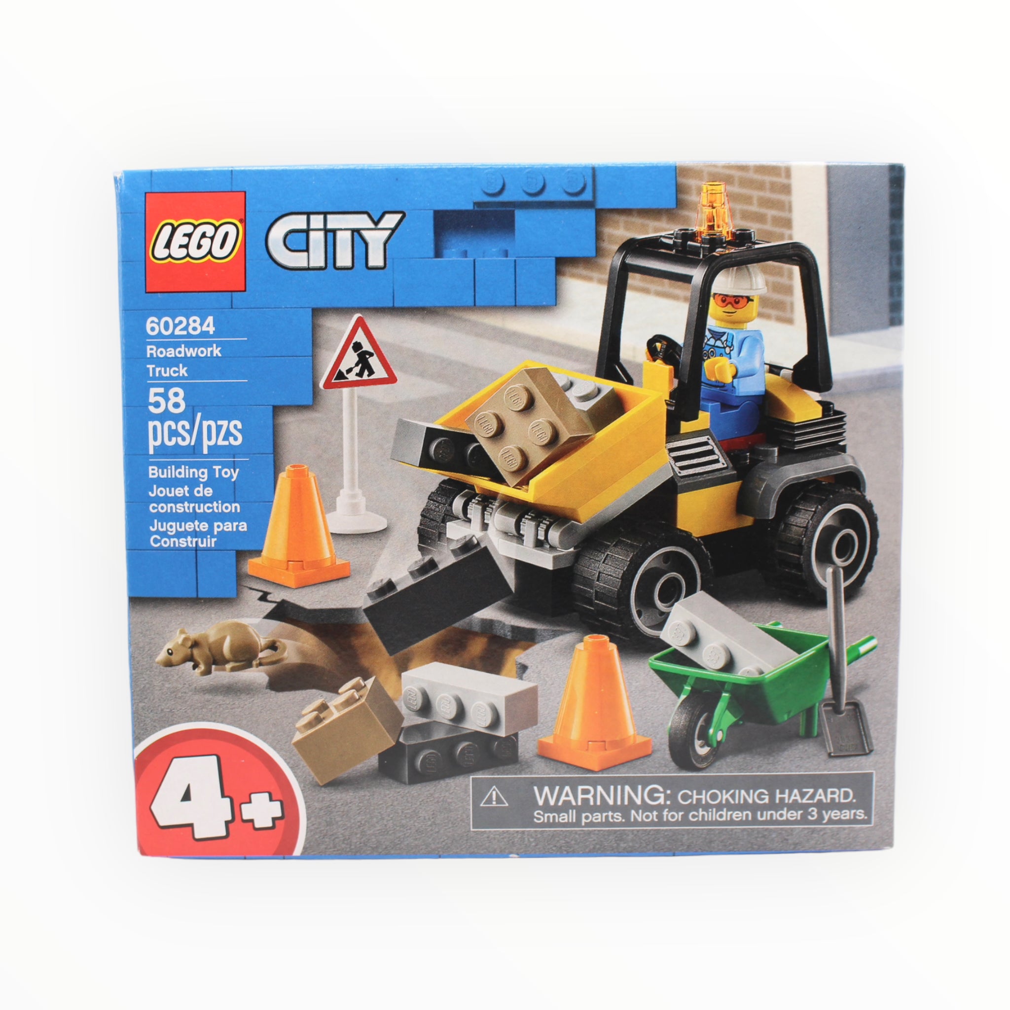 Certified Used Set 60284 City Roadwork Truck