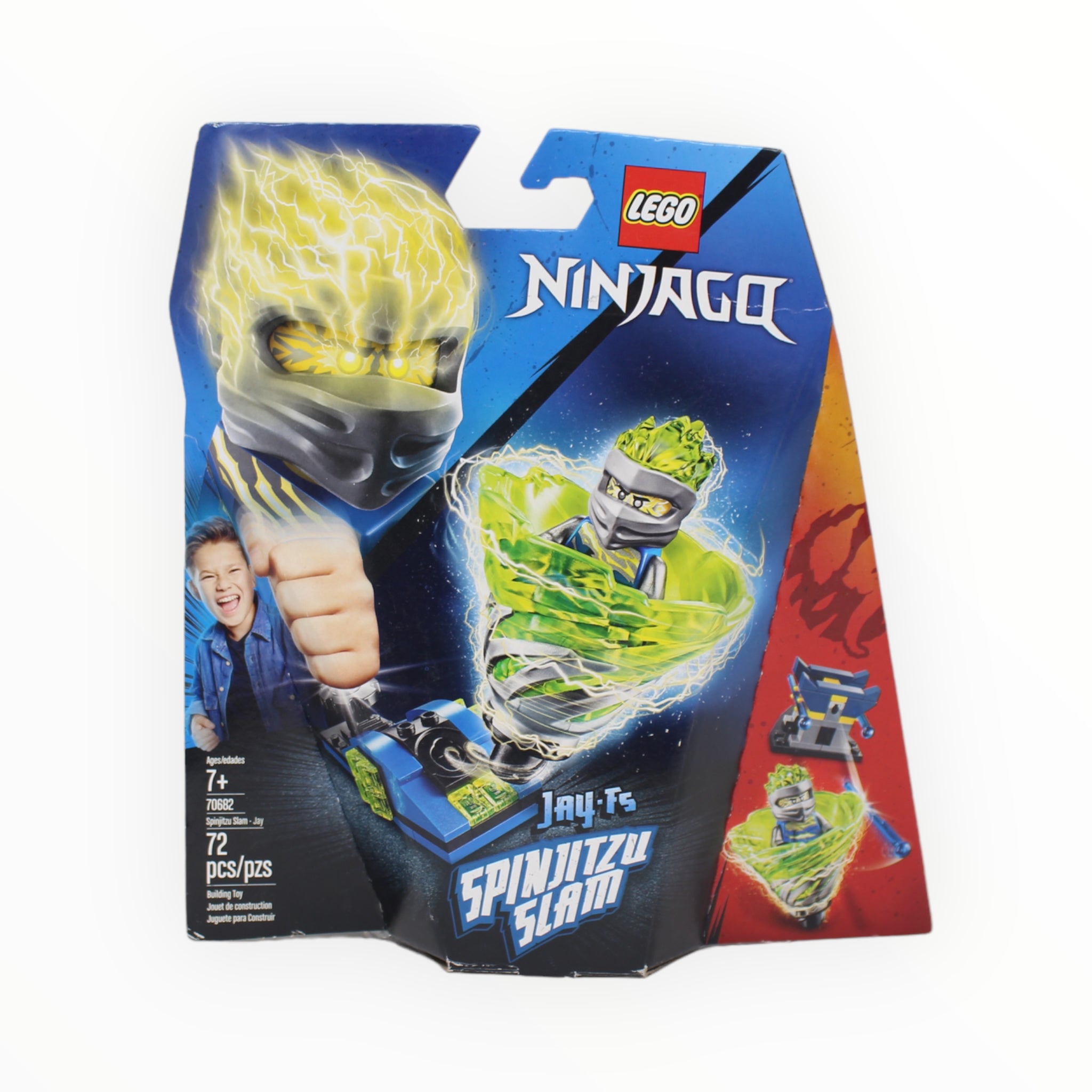 Retired Set 70682 Ninjago Spinjitzu Slam - Jay