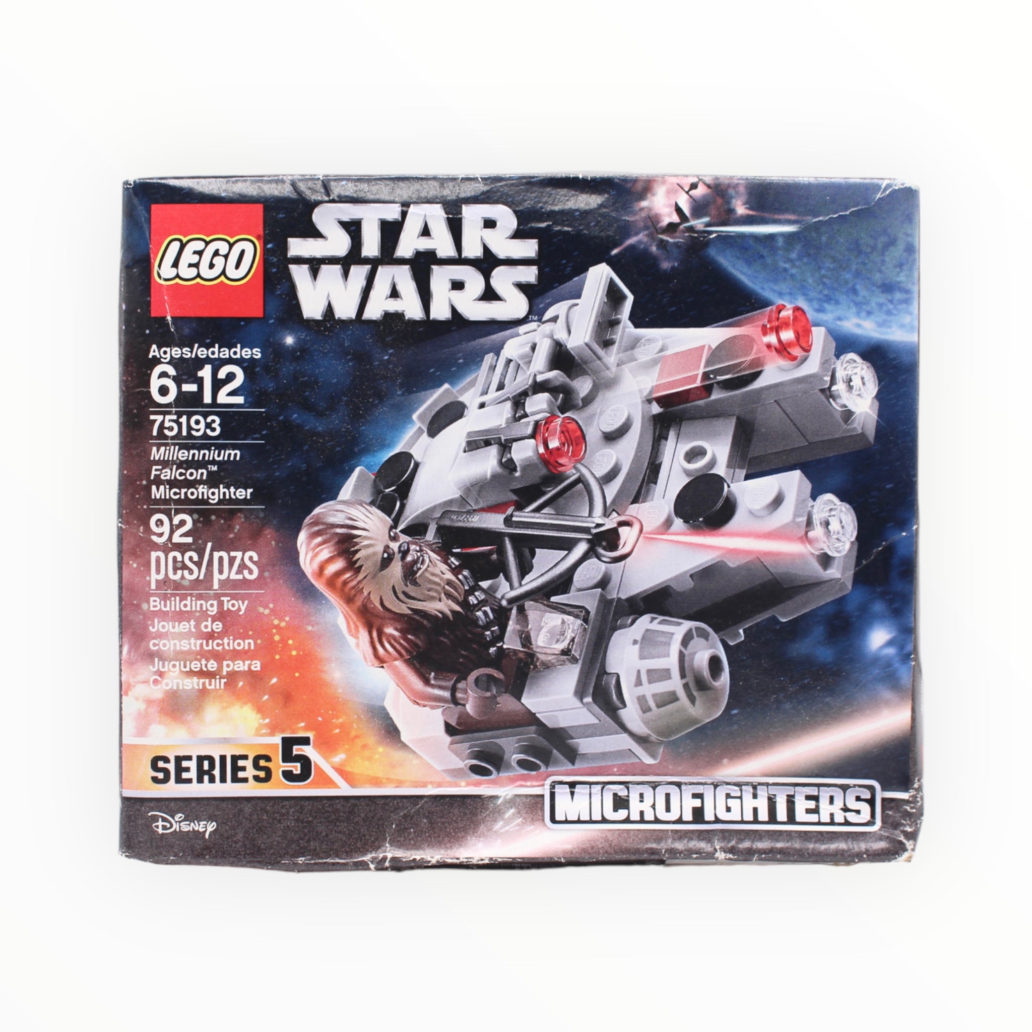 Retired Set 75193 Star Wars Millennium Falcon Microfighter (2018)