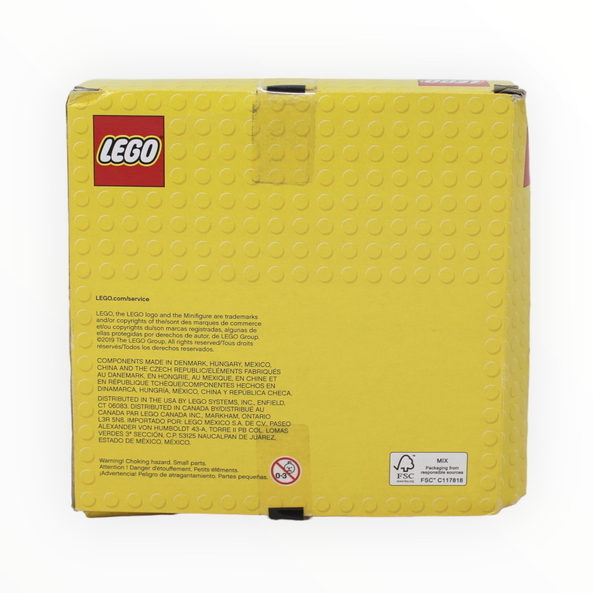 Retired Set 6360297 LEGO Buildable 2 x 4 Dark Turquoise Brick (damaged box)