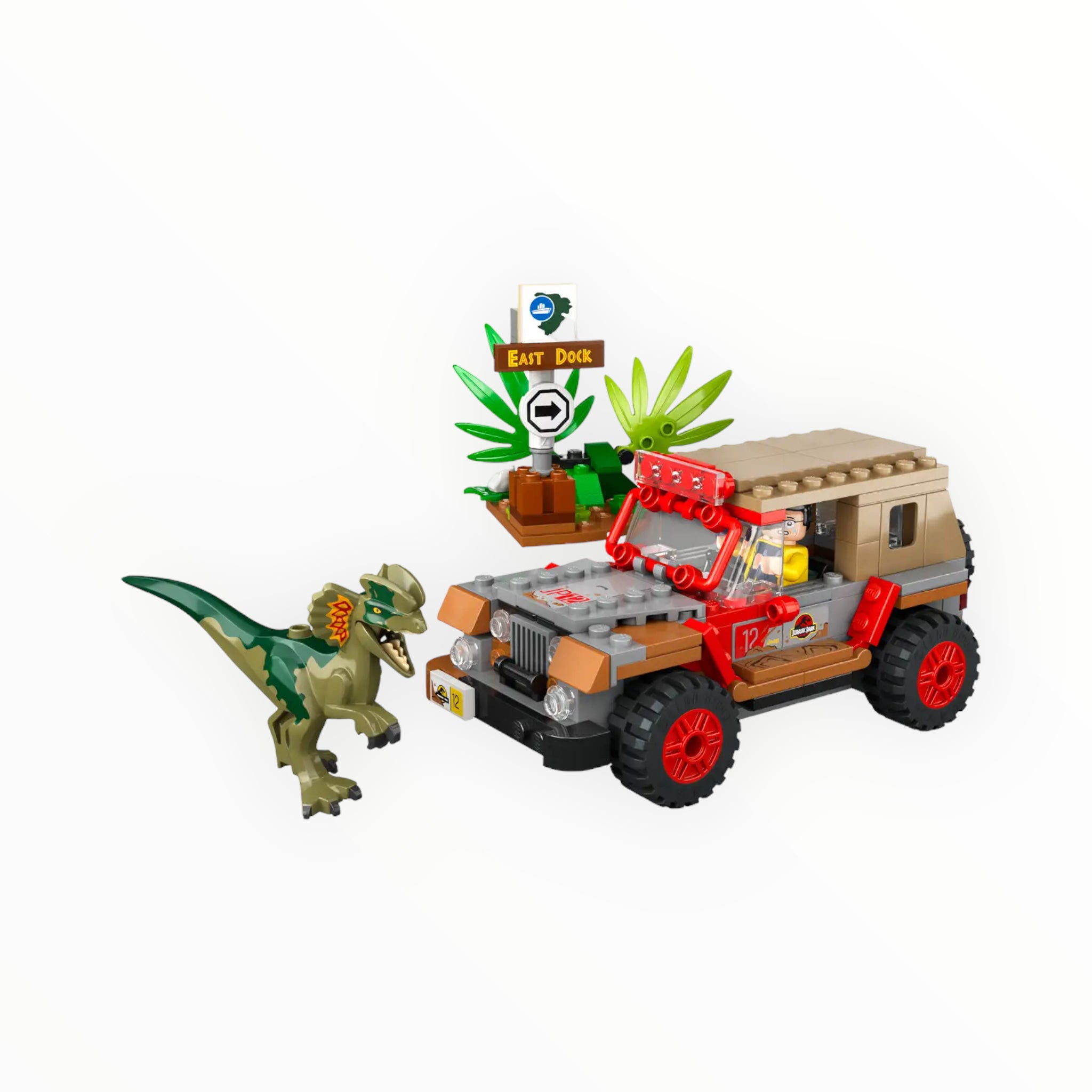 76958 Jurassic Park Dilophosaurus Ambush