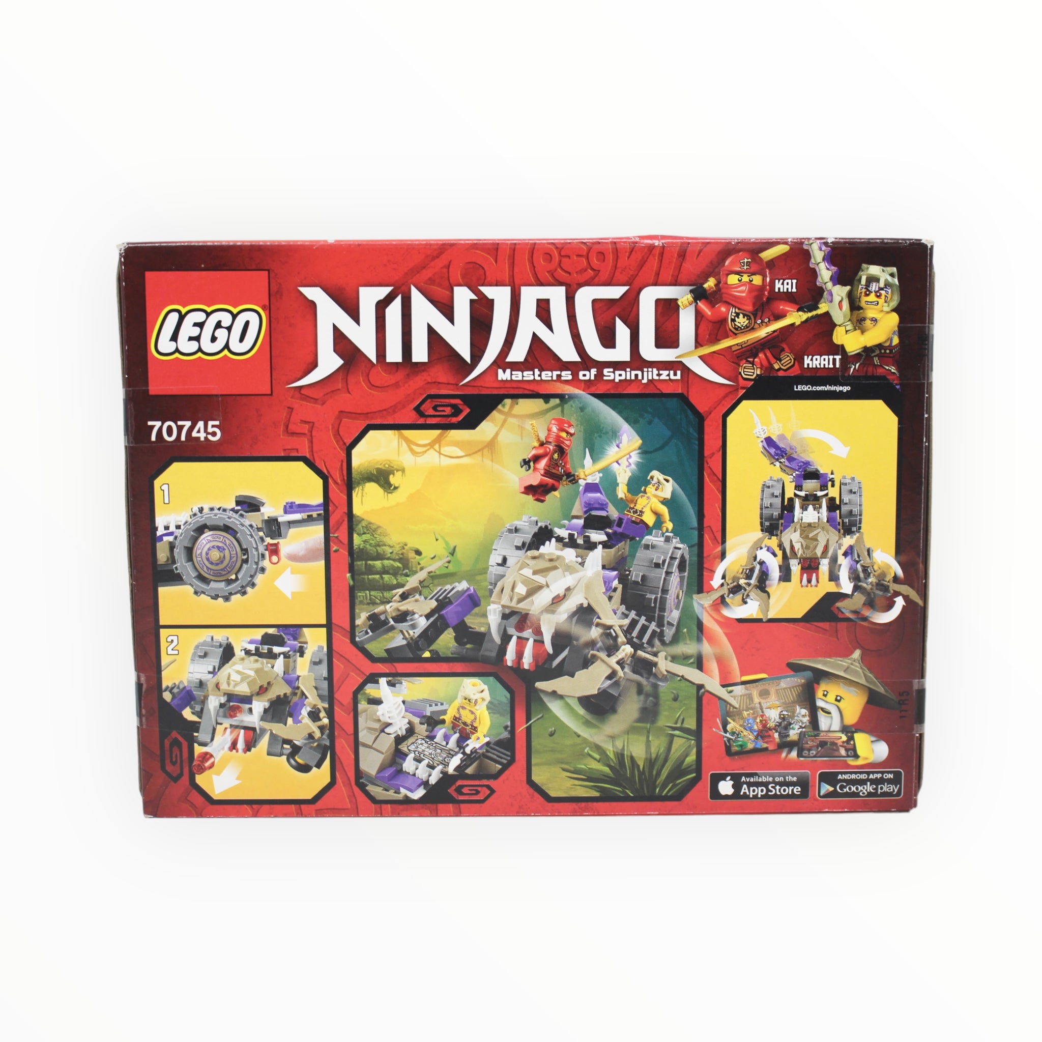 Retired Set 70745 Ninjago Anacondrai Crusher