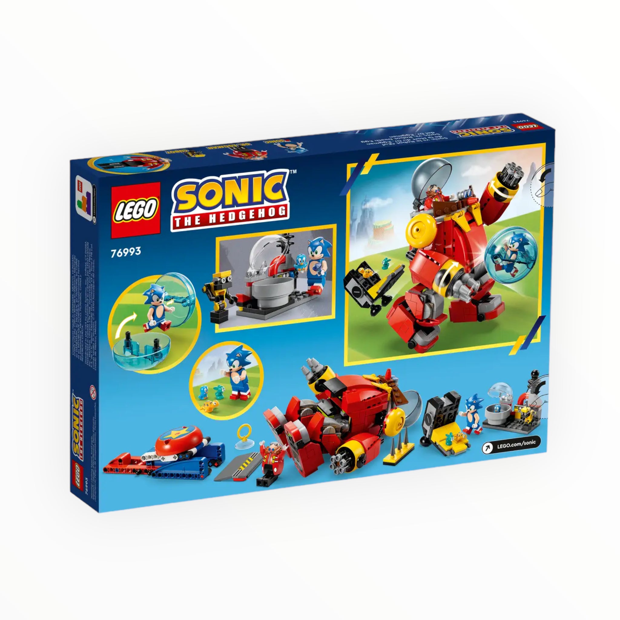 LEGO® Sonic 76993 Sonic vs. Dr. Eggman's Death Egg Robot, Age 8+, Building  Blocks, 2023 (615pcs)