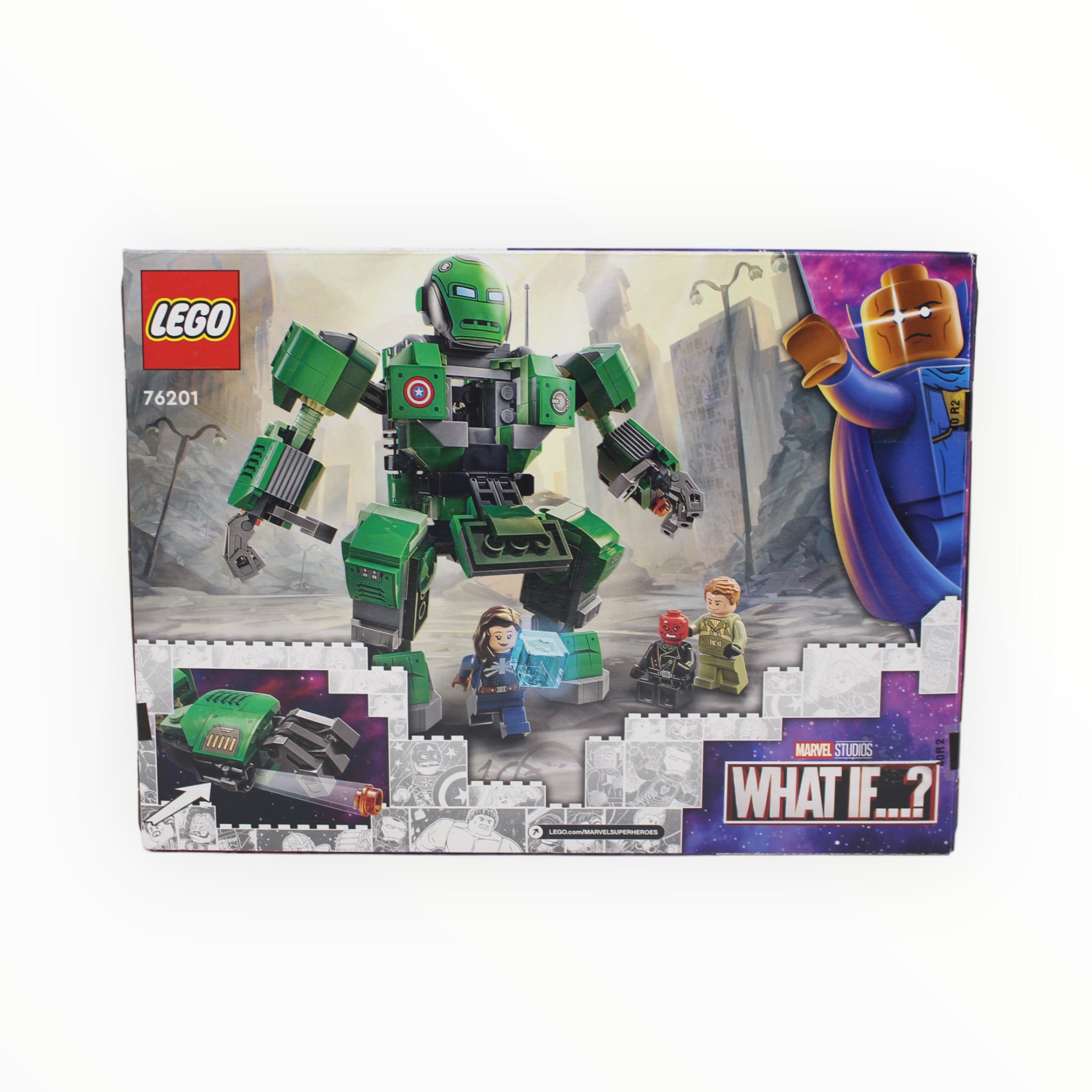 Retired Set 76201 Marvel What If…? Captain Carter & The Hydra Stomper
