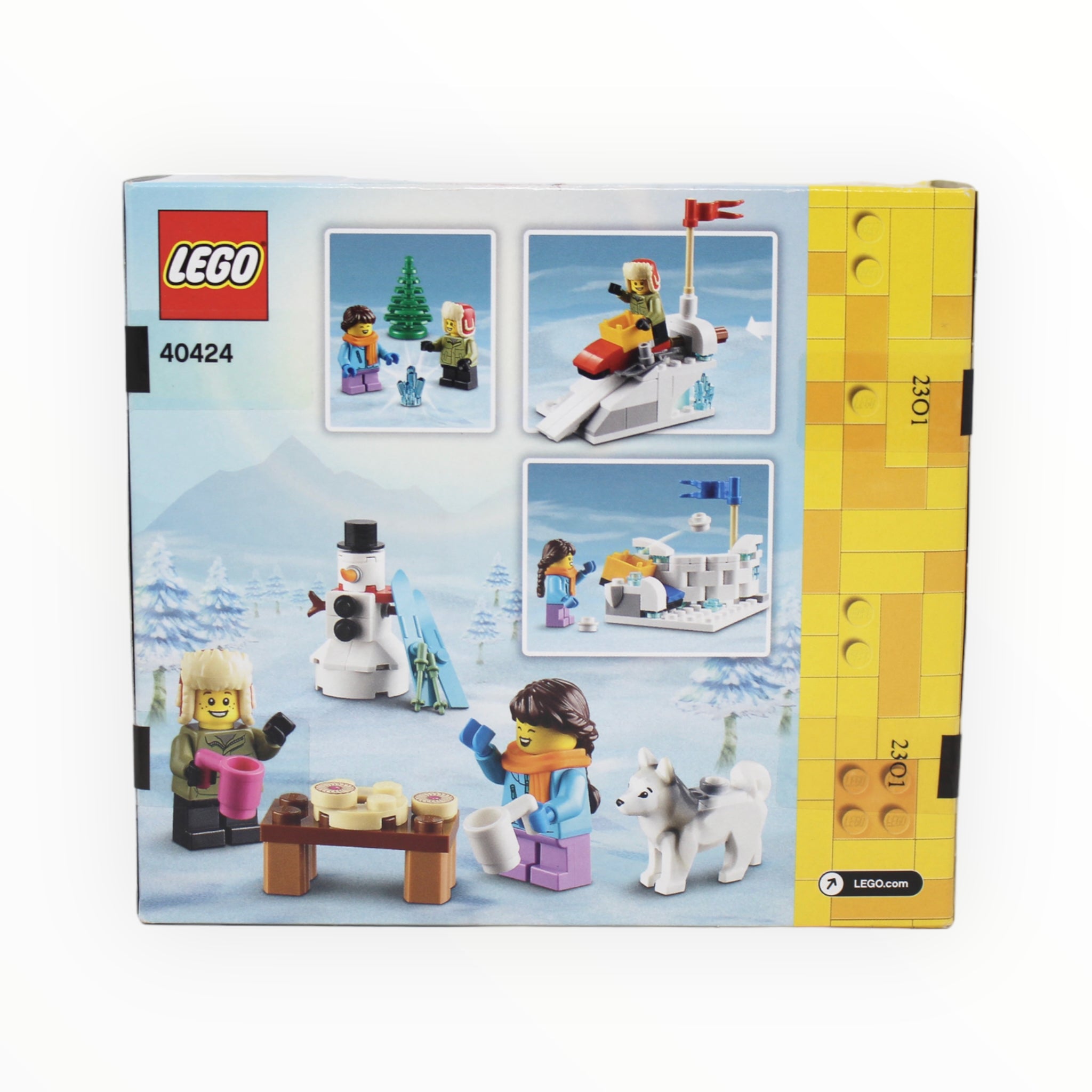Retired Set 40424 LEGO Winter Snowball Fight
