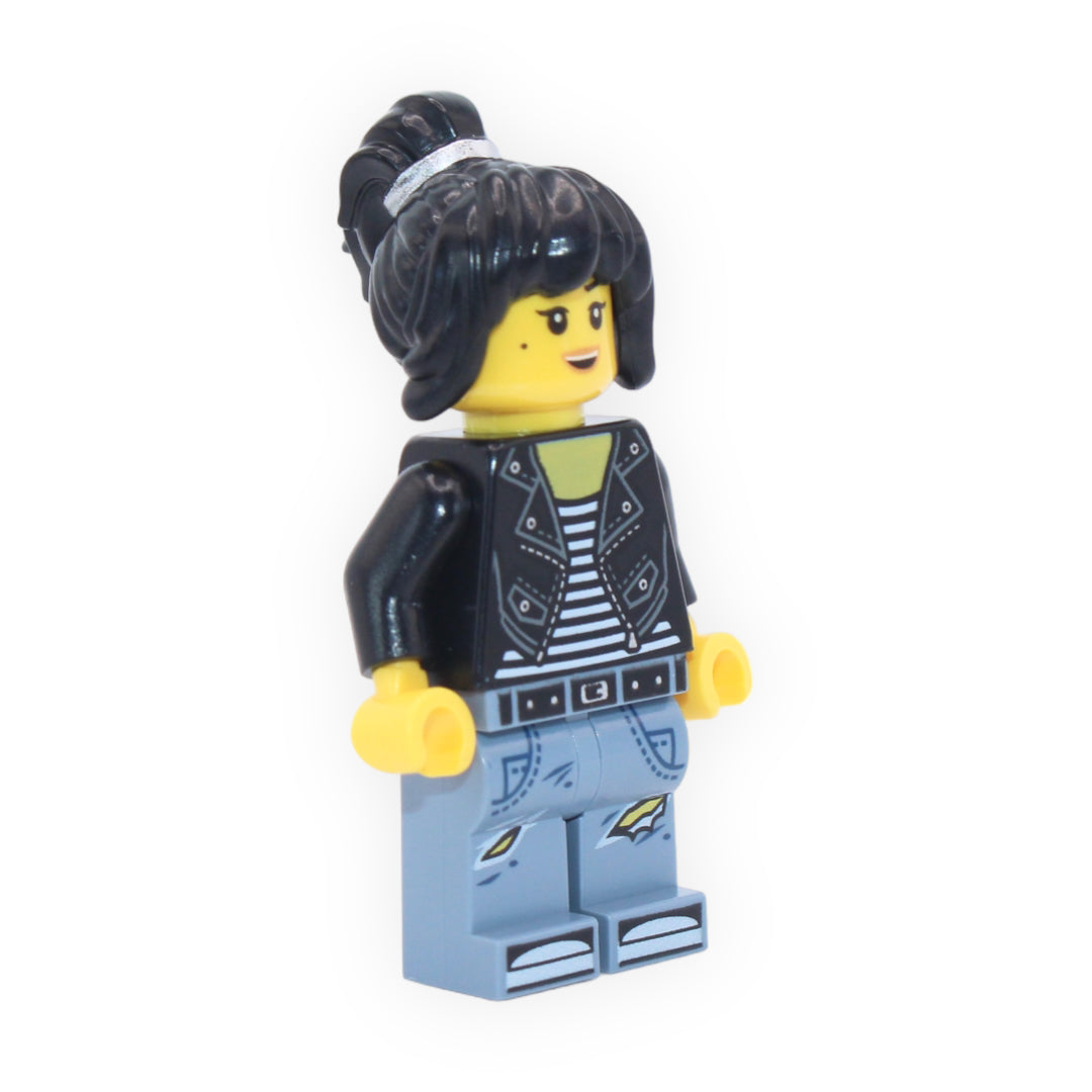 Nya (The Ninjago Movie, leather jacket, jeans)