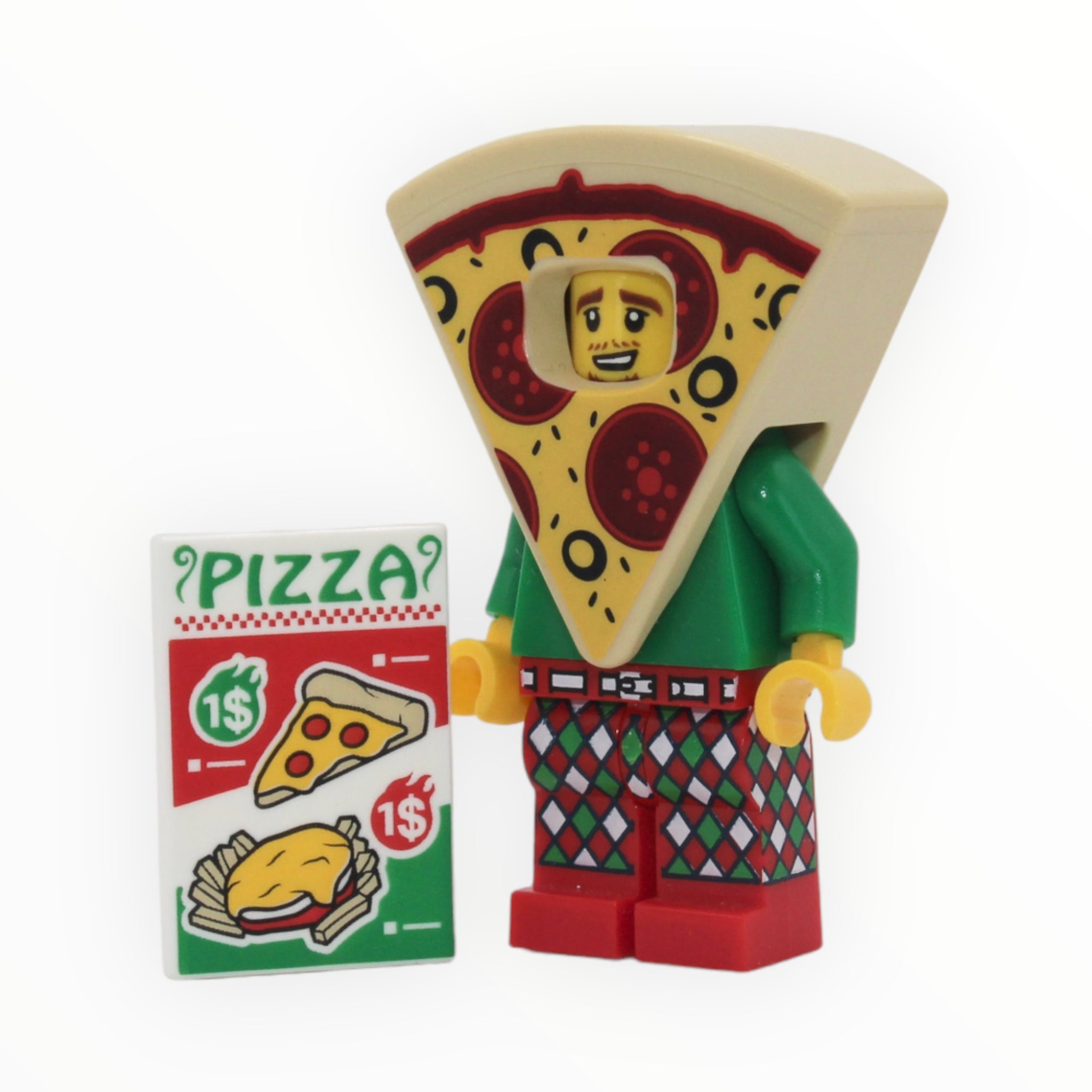 LEGO Series 19: Pizza Costume Guy