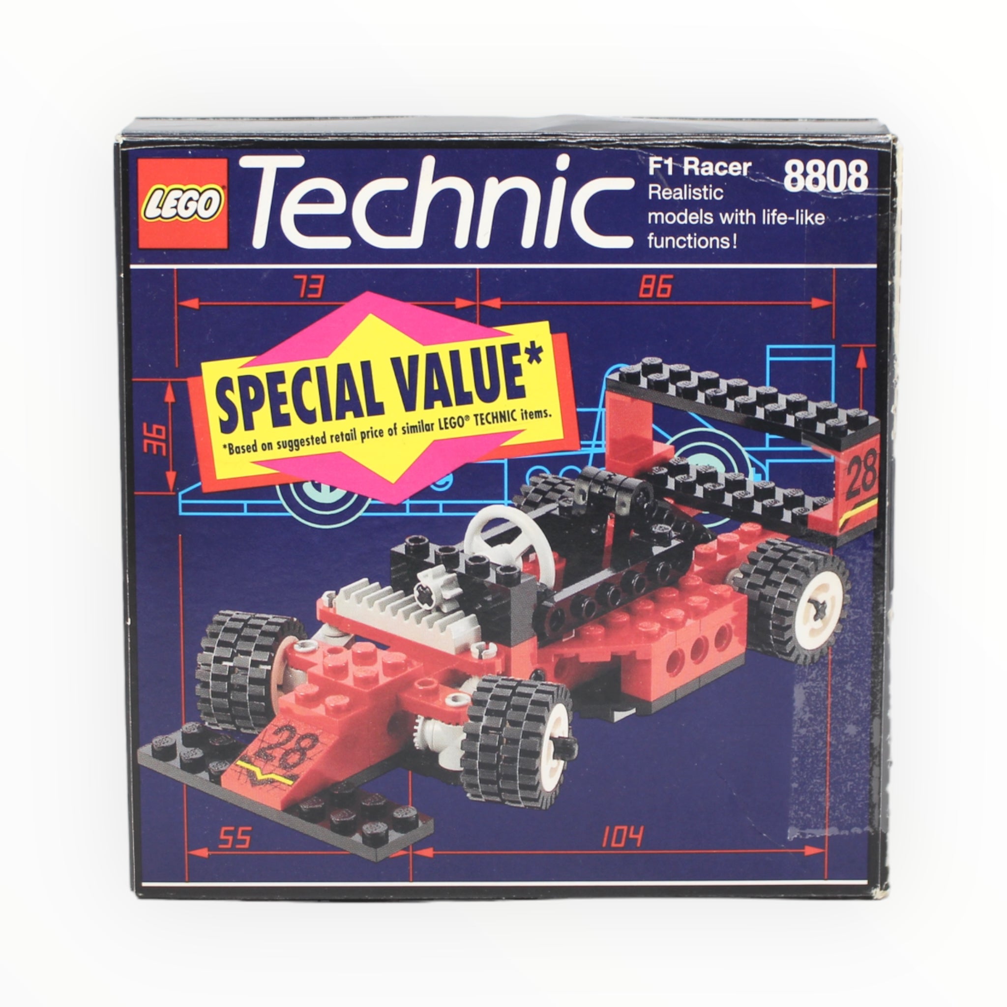 Certified Used Set 8808 Technic Formula One Racer