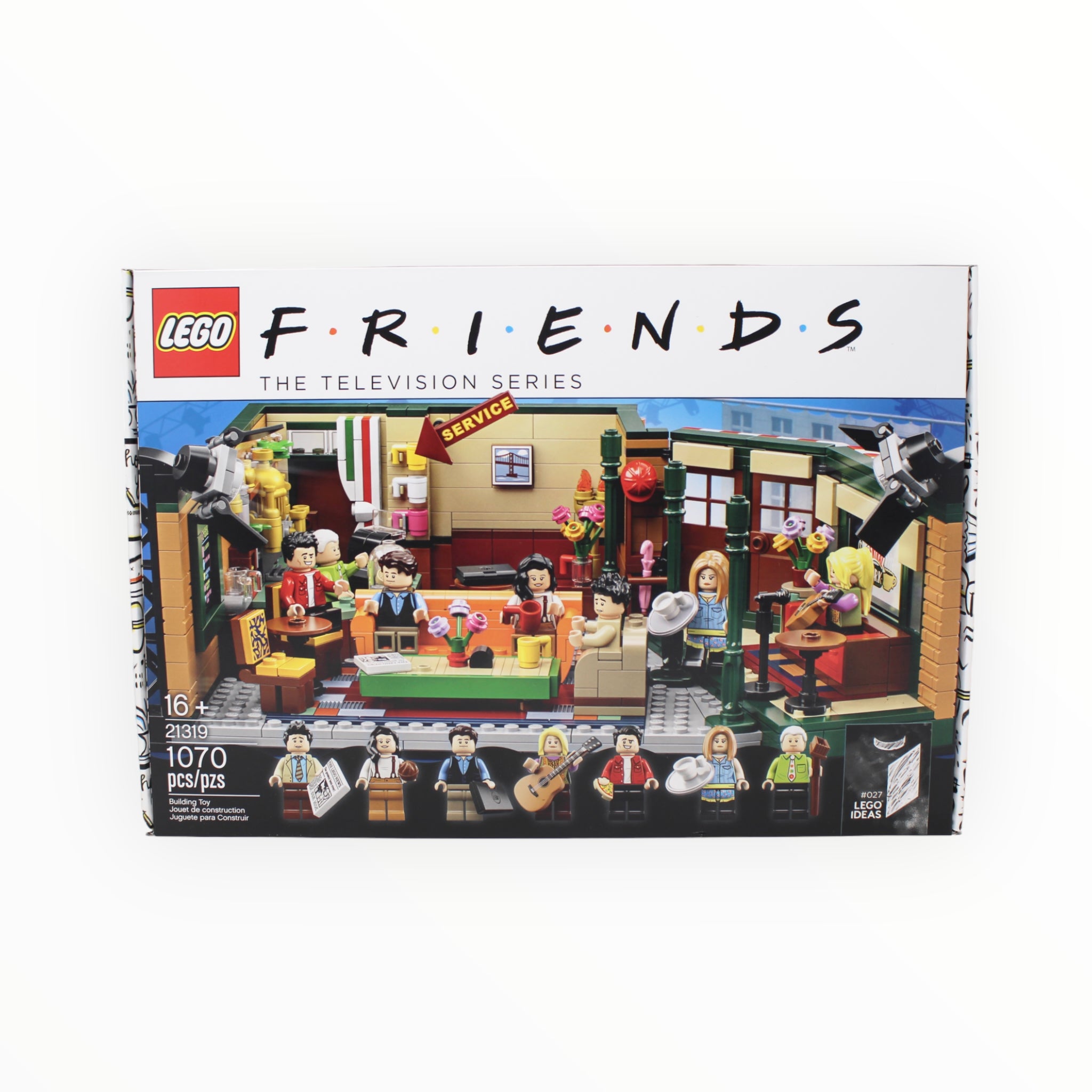 Retired Set 21319 LEGO Ideas F.R.I.E.N.D.S Central Perk