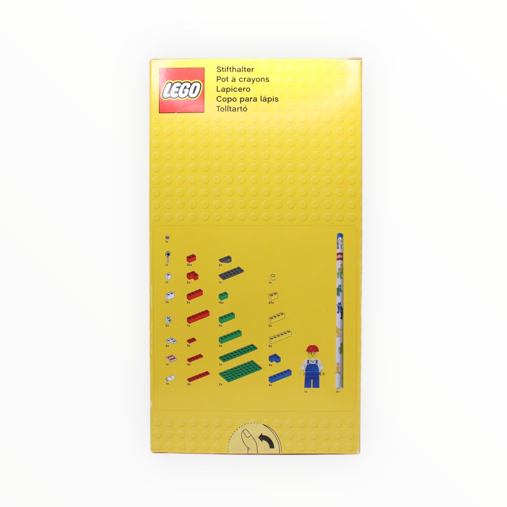Retired Set 850426 LEGO Pencil Holder (2012)