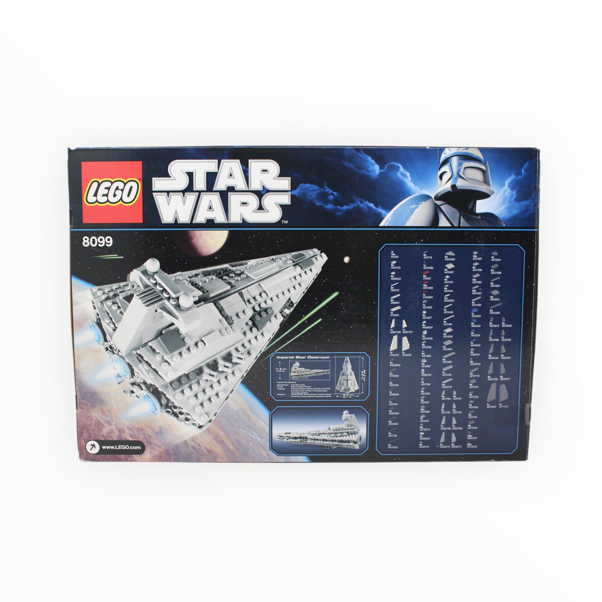 Retired Set 8099 Star Wars Midi-scale Imperial Star Destroyer