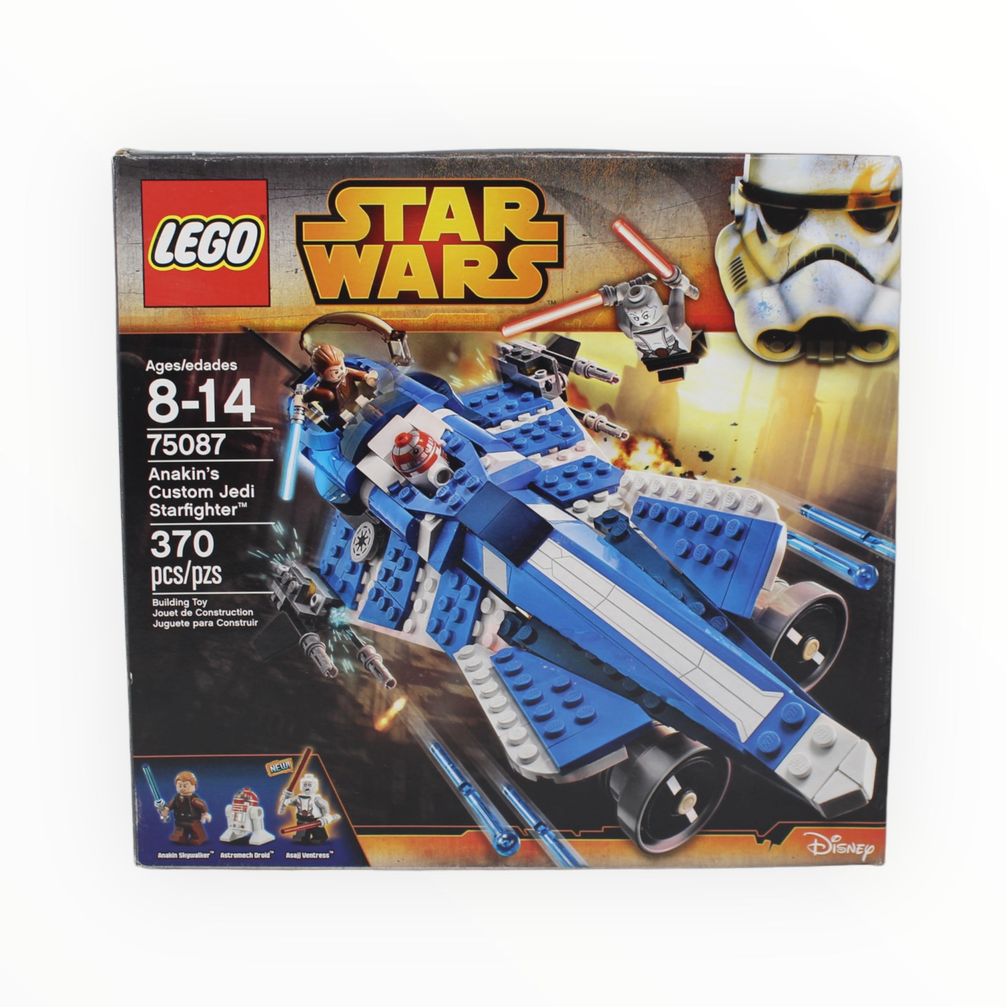 Certified Used Set 75087 Star Wars Anakin’s Custom Jedi Starfighter