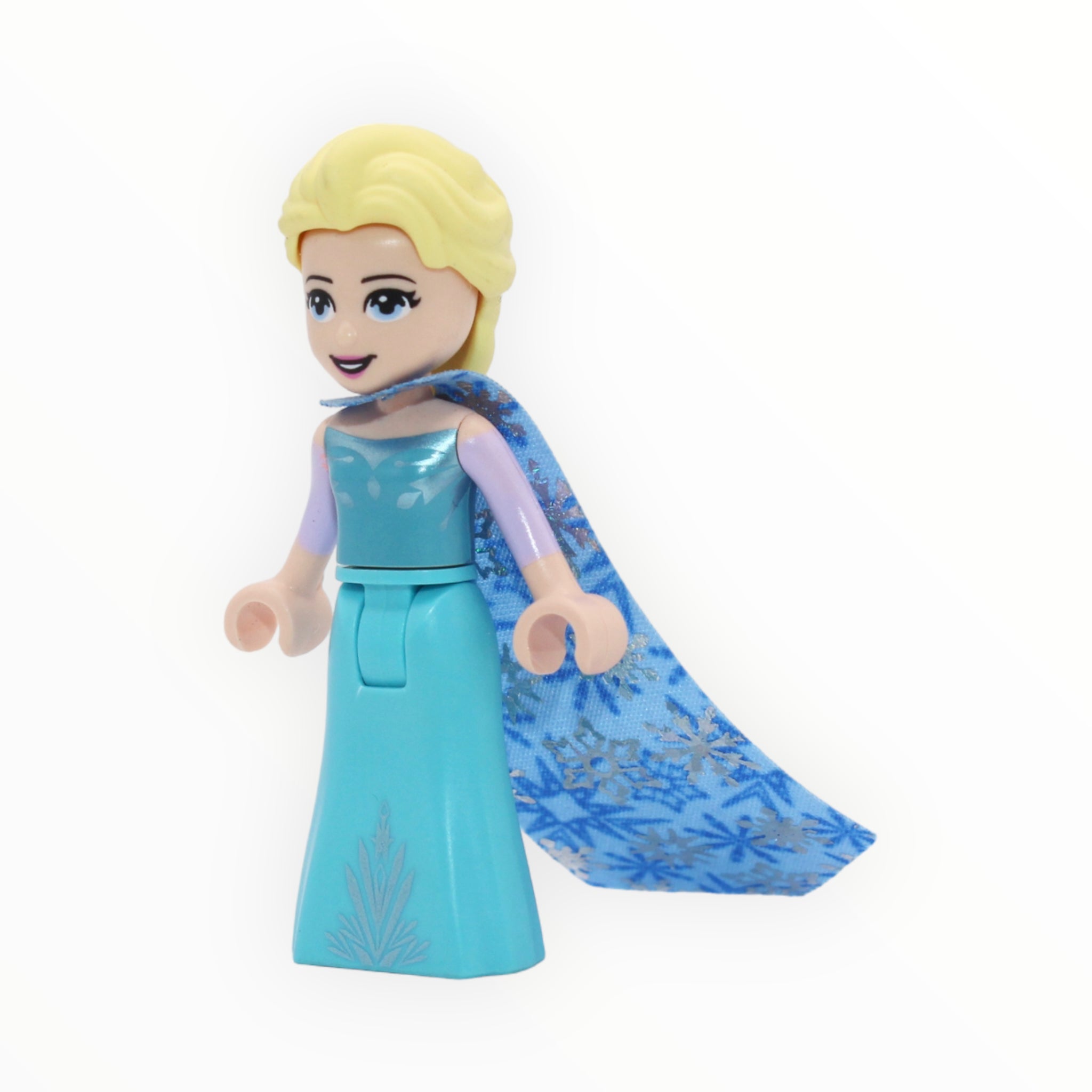 Elsa (narrow snowflake cape, lavender sleeves, 2019)