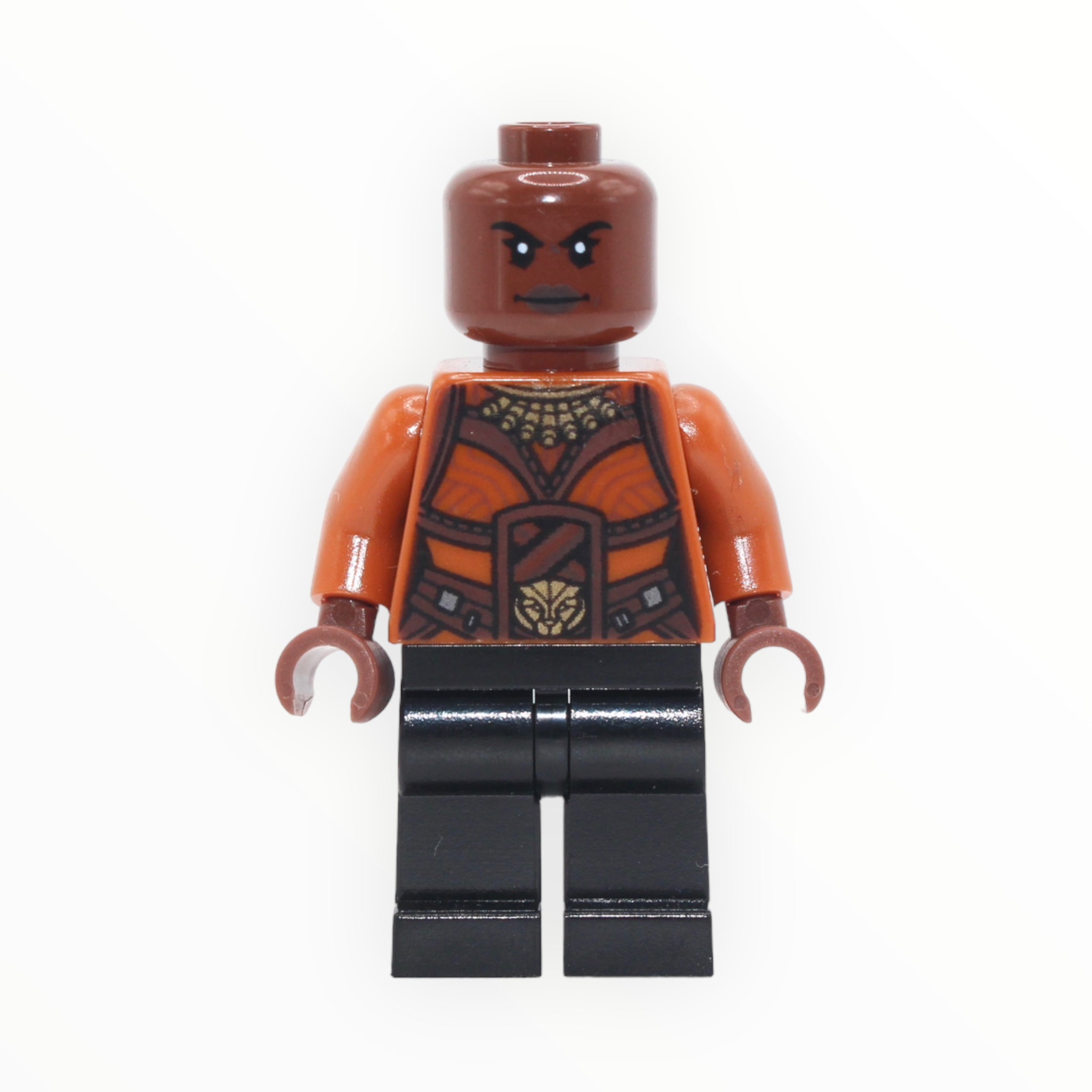 Okoye (dark orange torso, 2018)