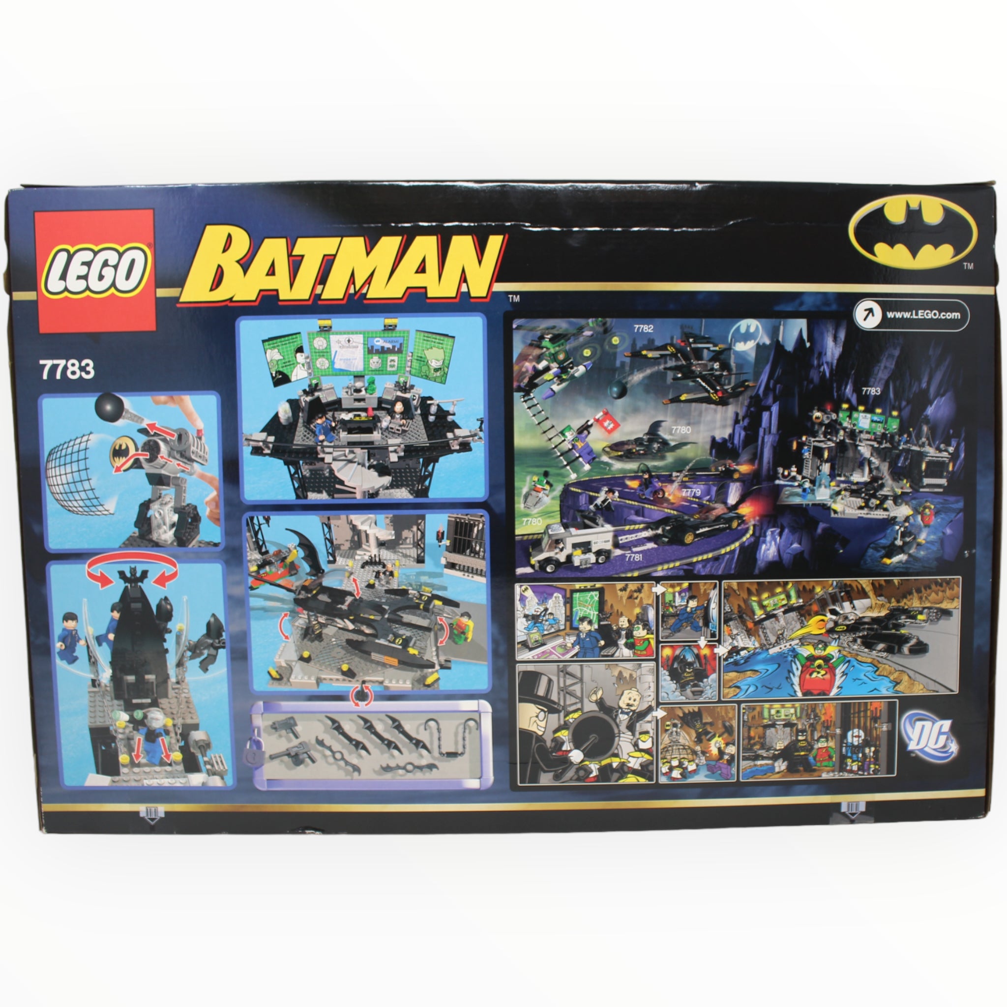 Retired Set 7783 Batman The Batcave: The Penguin and Mr. Freeze’s Invasion