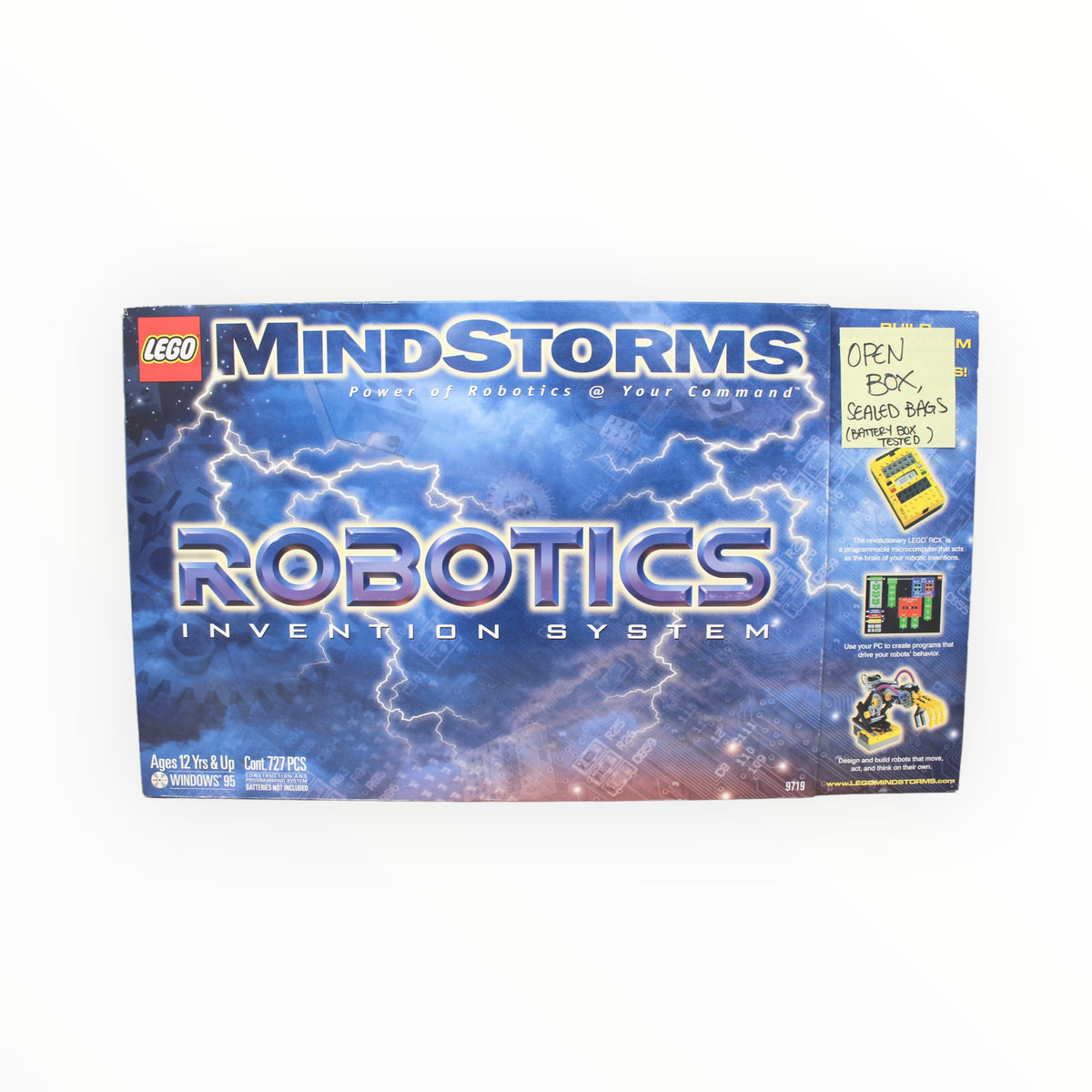 Certified Used Set 9719 Mindstorms Robotics Invention System Version