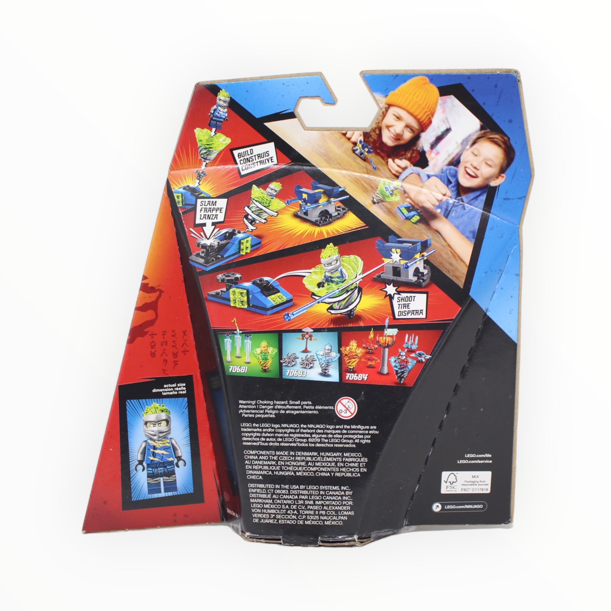 Retired Set 70682 Ninjago Spinjitzu Slam - Jay