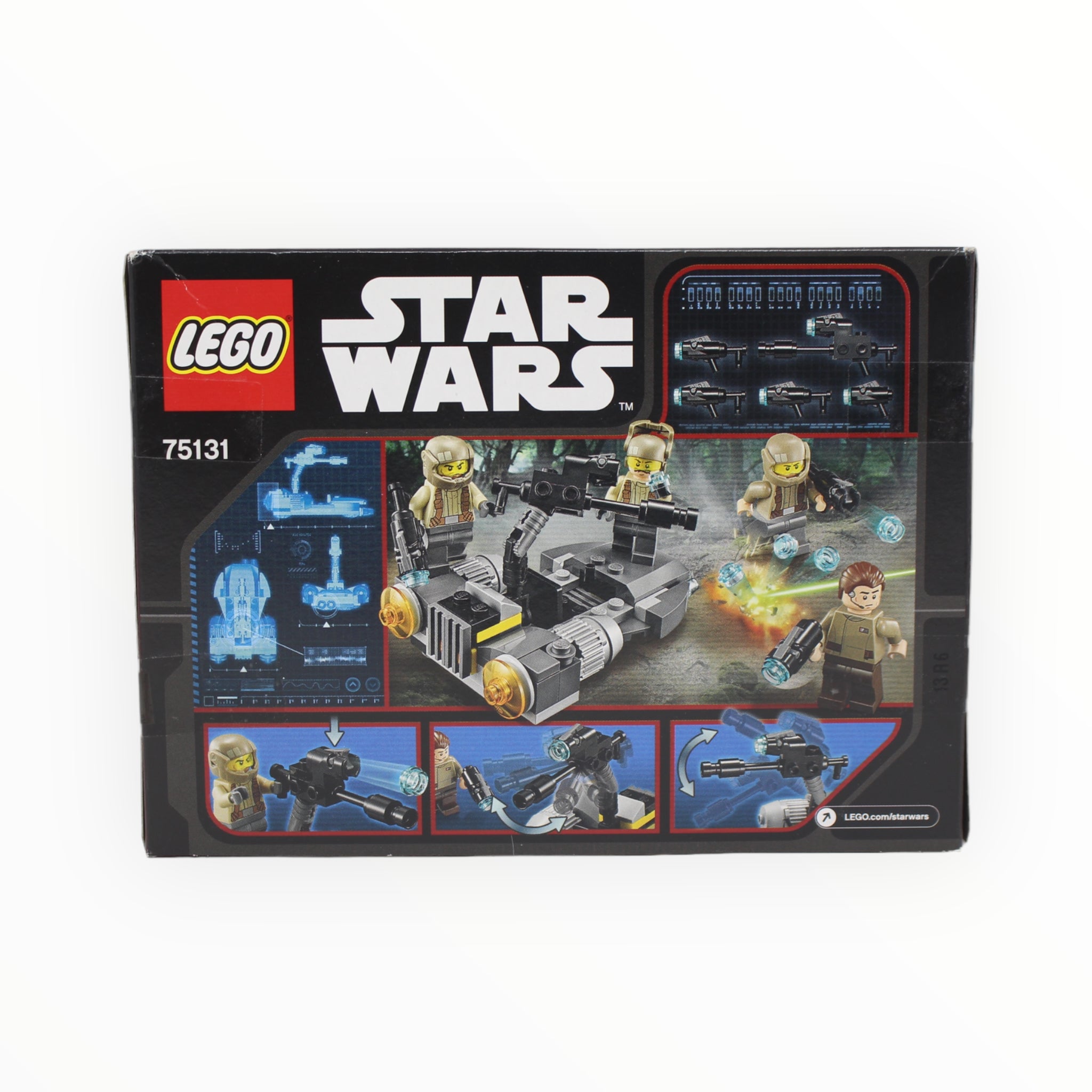 Retired Set 75131 Star Wars Resistance Trooper Battle Pack