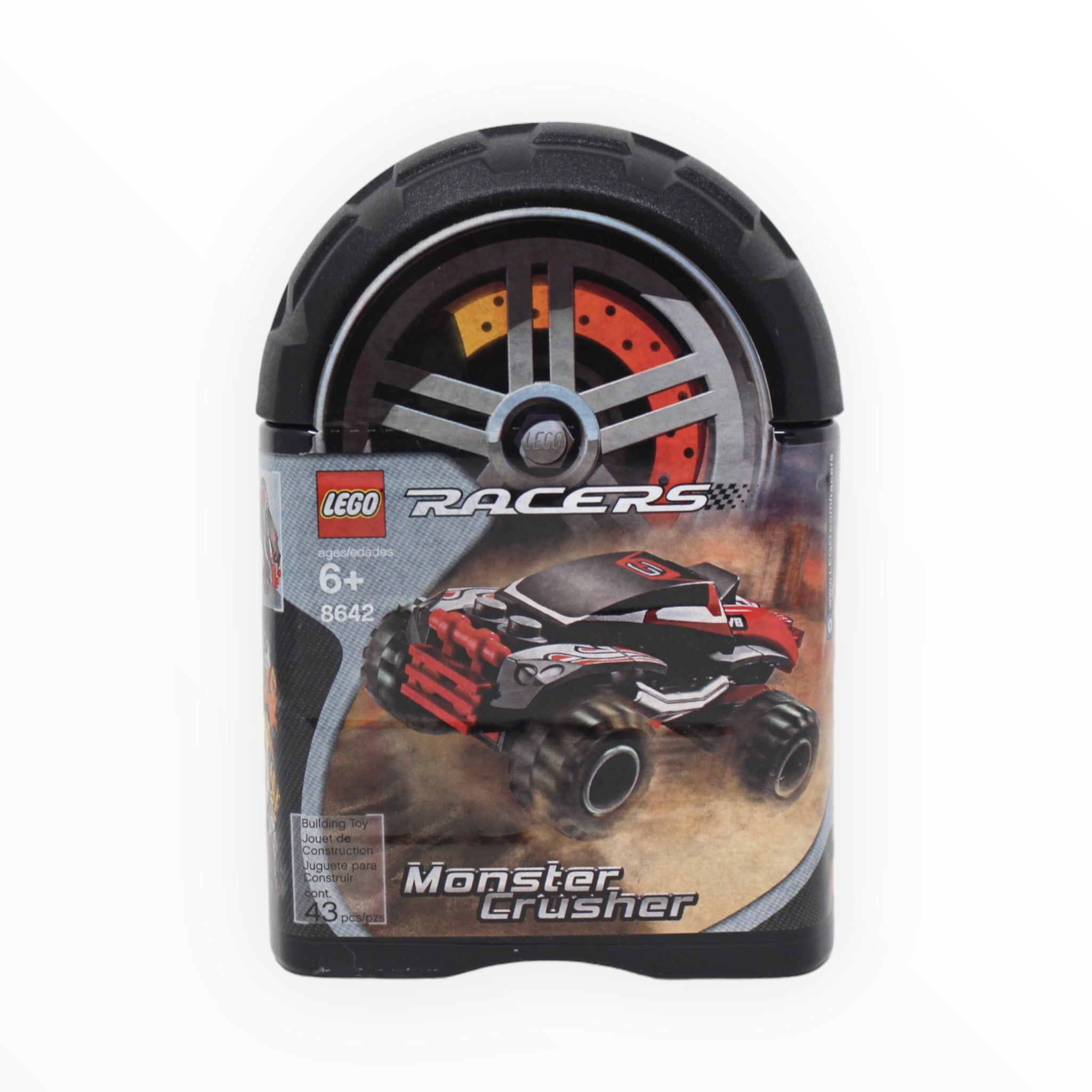Retired Set 8642 Racers Monster Crusher